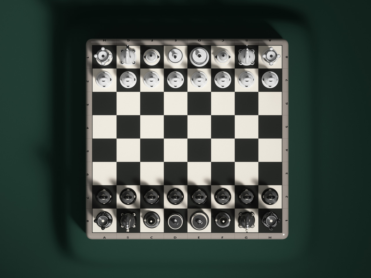 Chess，3D printing，Art design，NFC chip，