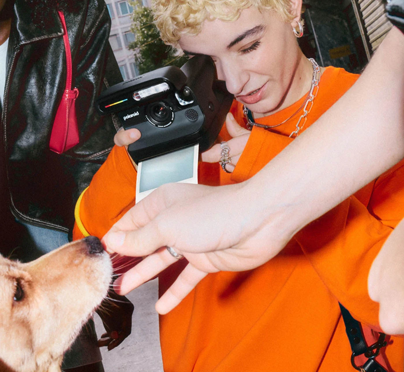 videography ，Polaroid Flip，Instant camera，Auto focus，double exposure，