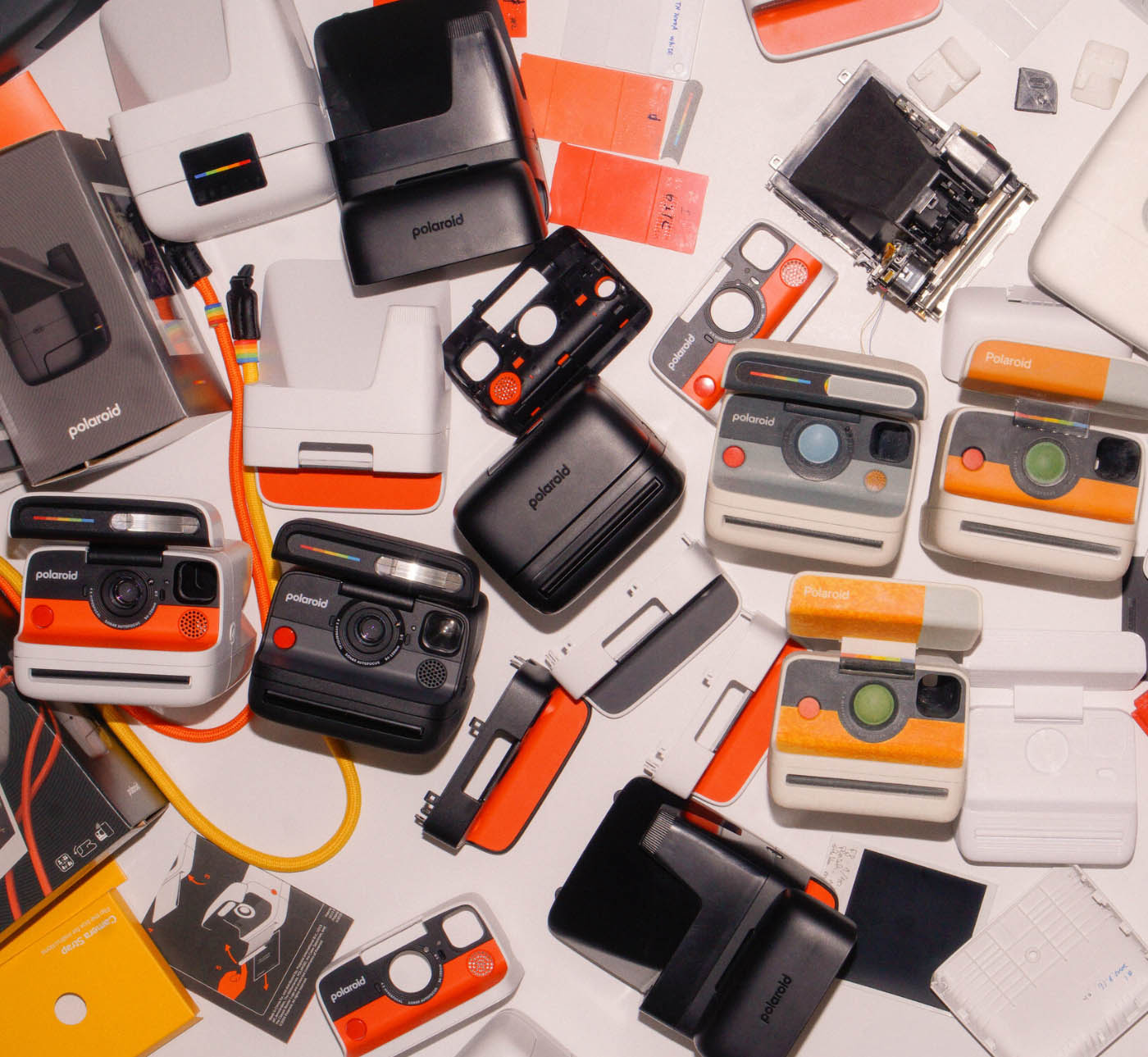 videography ，Polaroid Flip，Instant camera，Auto focus，double exposure，