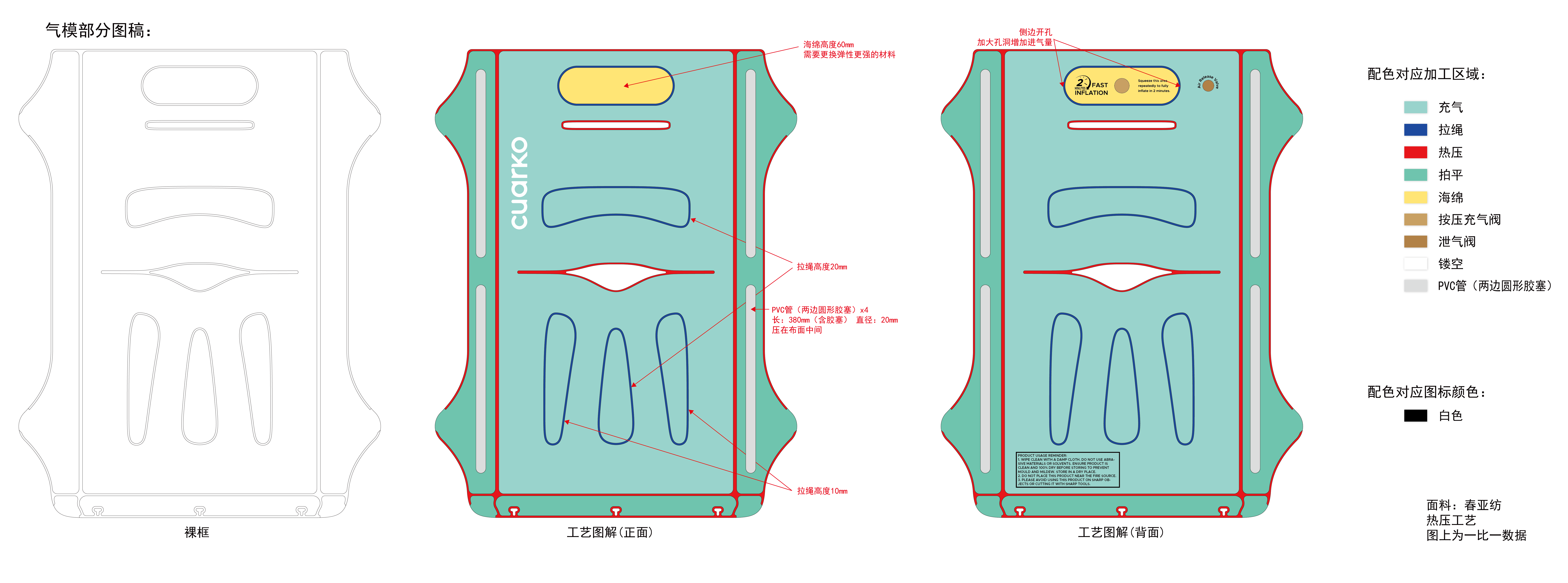 Inflatable cushion，Outdoor chair，