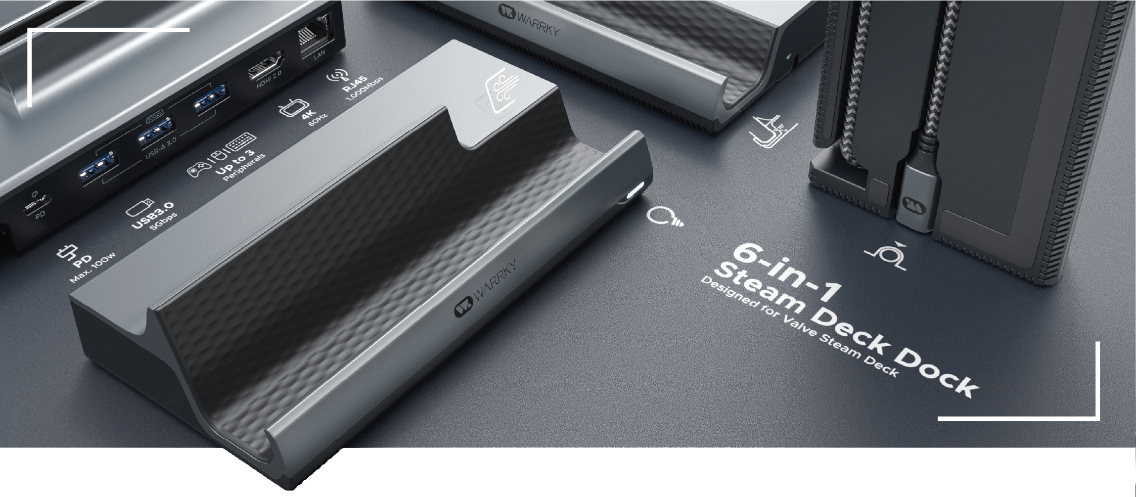 Steam Deck Dock，Multi-function extension，Steam Deck，