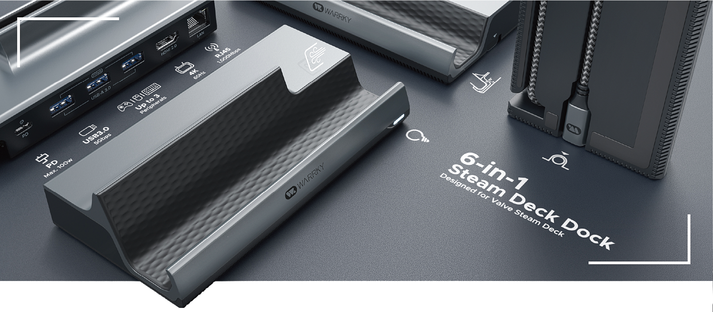 Steam Deck Dock，Multi-function extension，Steam Deck，
