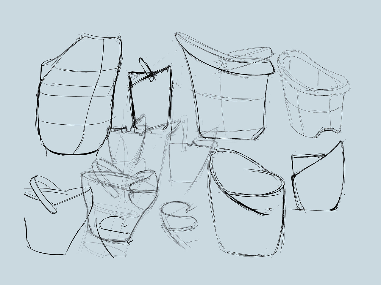 Bucket design，water problem，daily life，Environmental protection and practical，WATHIELD Gen，
