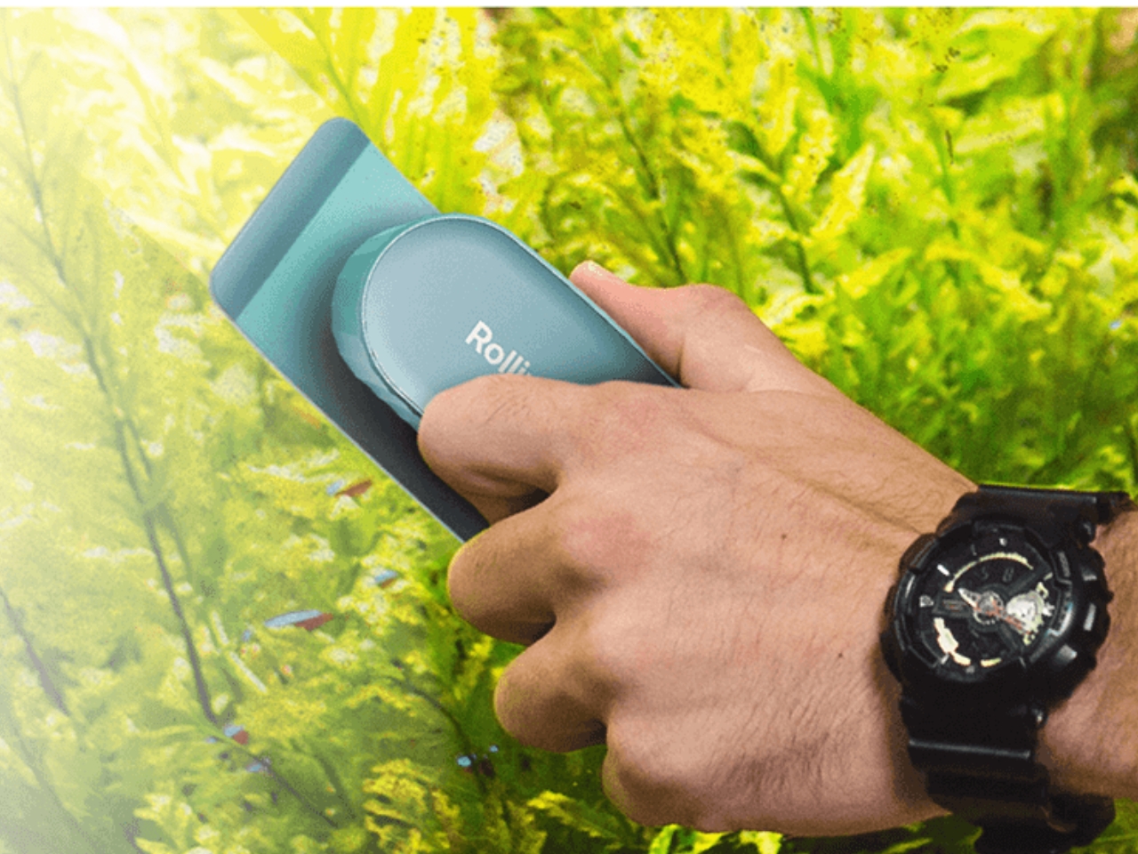 Rollingreef，Duo-Scraper，Fish tank cleaning，Cleaning tools，Ergonomics，