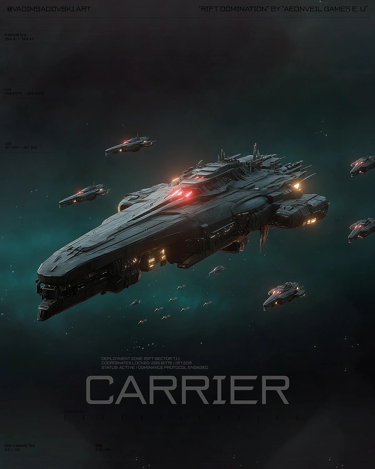 Rift Domination，spacecraft，Art design，Space，ai，