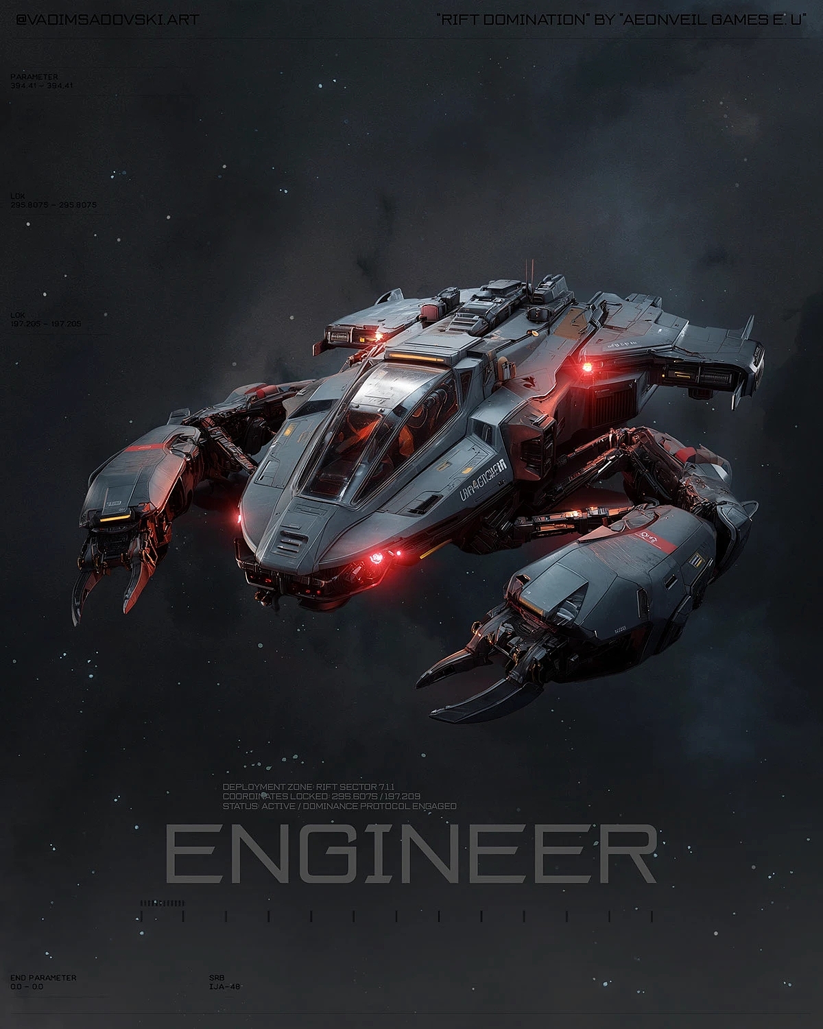 Rift Domination，spacecraft，Art design，Space，ai，