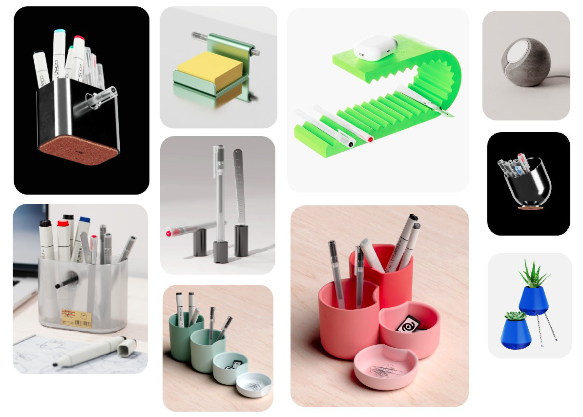 Desktop organizer，tracker，Low carbon steel pipe，Efficient office，Creative tools，