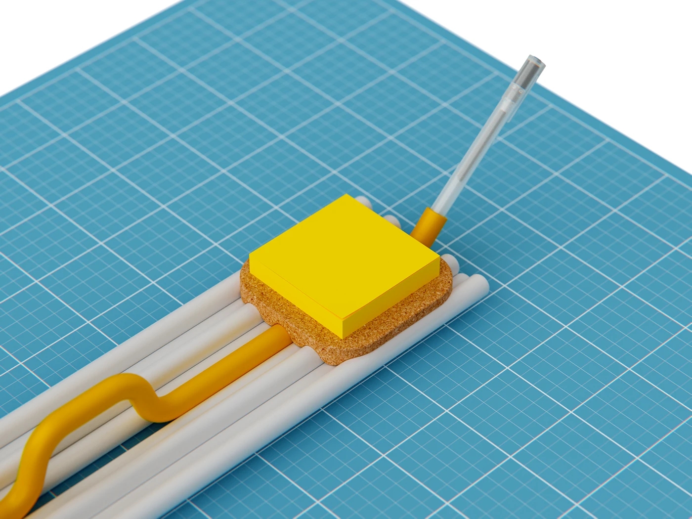 Desktop organizer，tracker，Low carbon steel pipe，Efficient office，Creative tools，