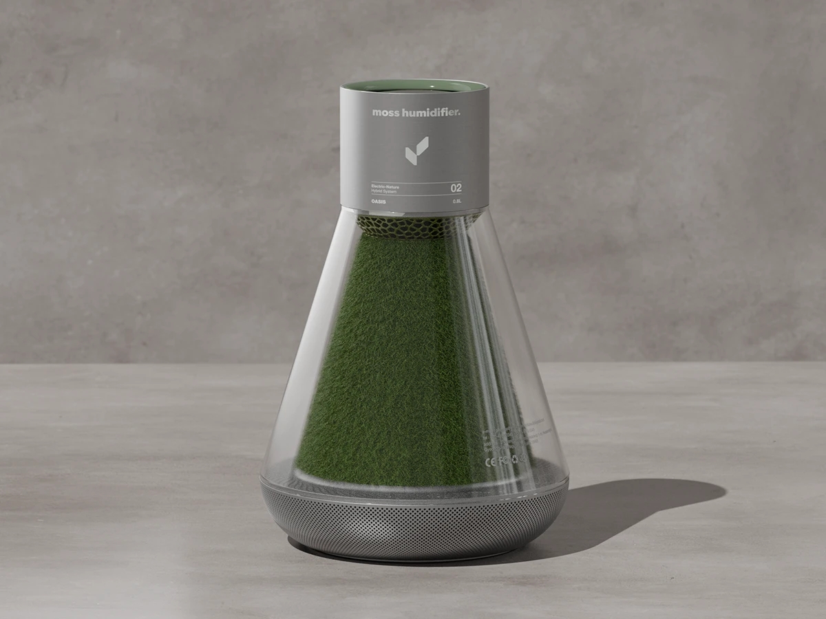 Moss Humidifier 2，Environmental Humidifier，artificial spray，Air purification，