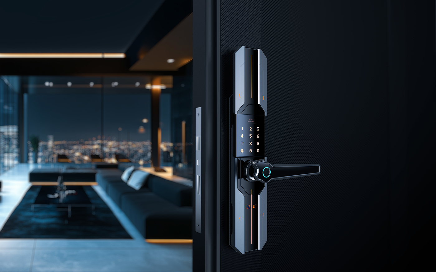 Intelligent door lock，