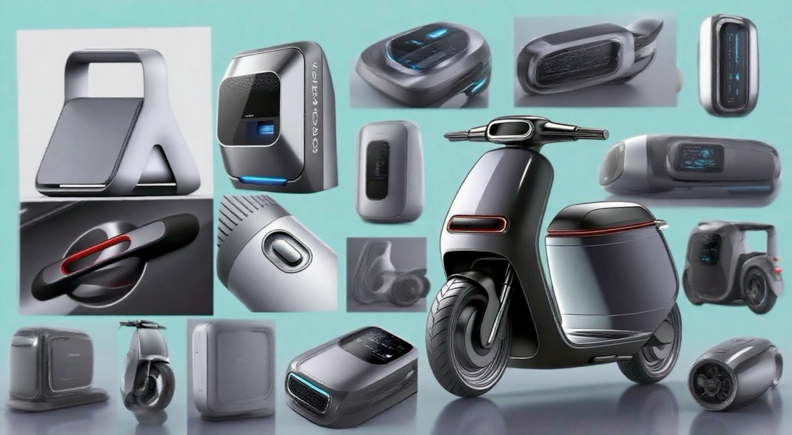 AI painting，product design，Two wheeled vehicle design，Scheme optimization，