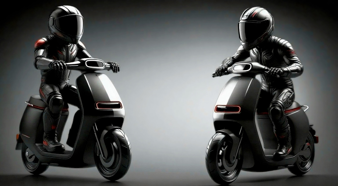 AI painting，product design，Two wheeled vehicle design，Scheme optimization，