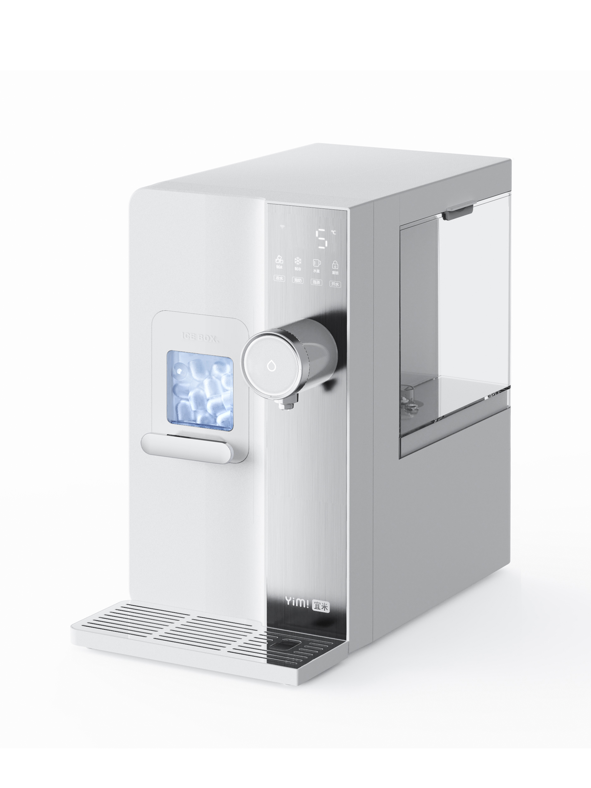 Ice maker，Water dispenser，Ice maker，Simplicity，Water dispenser，Minimalist，Simplicity，details，Minimalist，Water purifier，details，Color matching，Water purifier，Color matching，cmf，cmf，