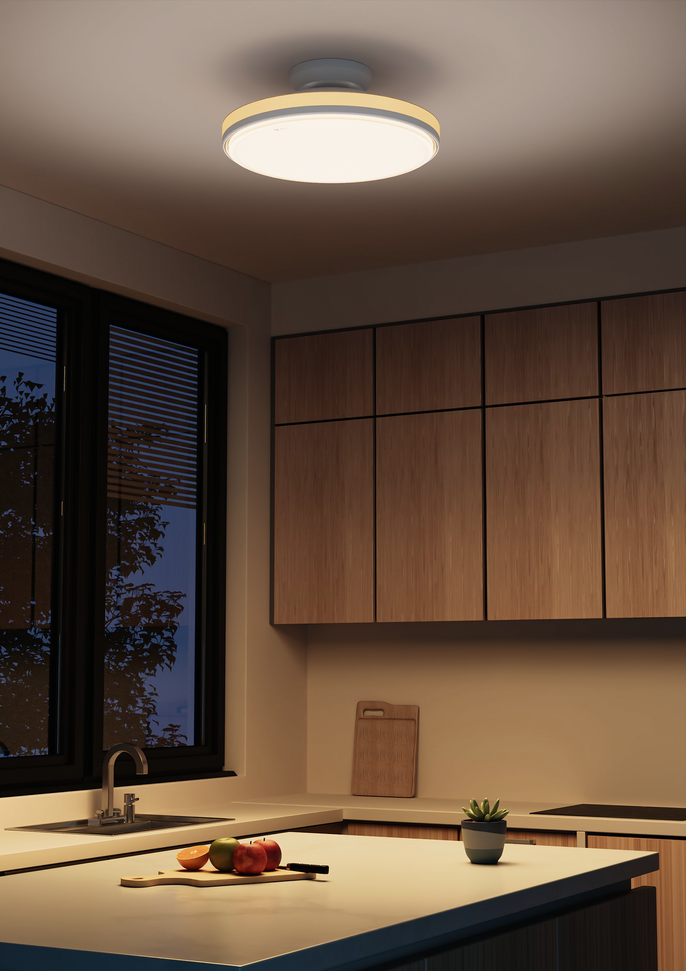 Leafless fan，Ceiling fan，Ceiling lamp，bull，Indoor home，household electrical appliances，light in the bedroom，