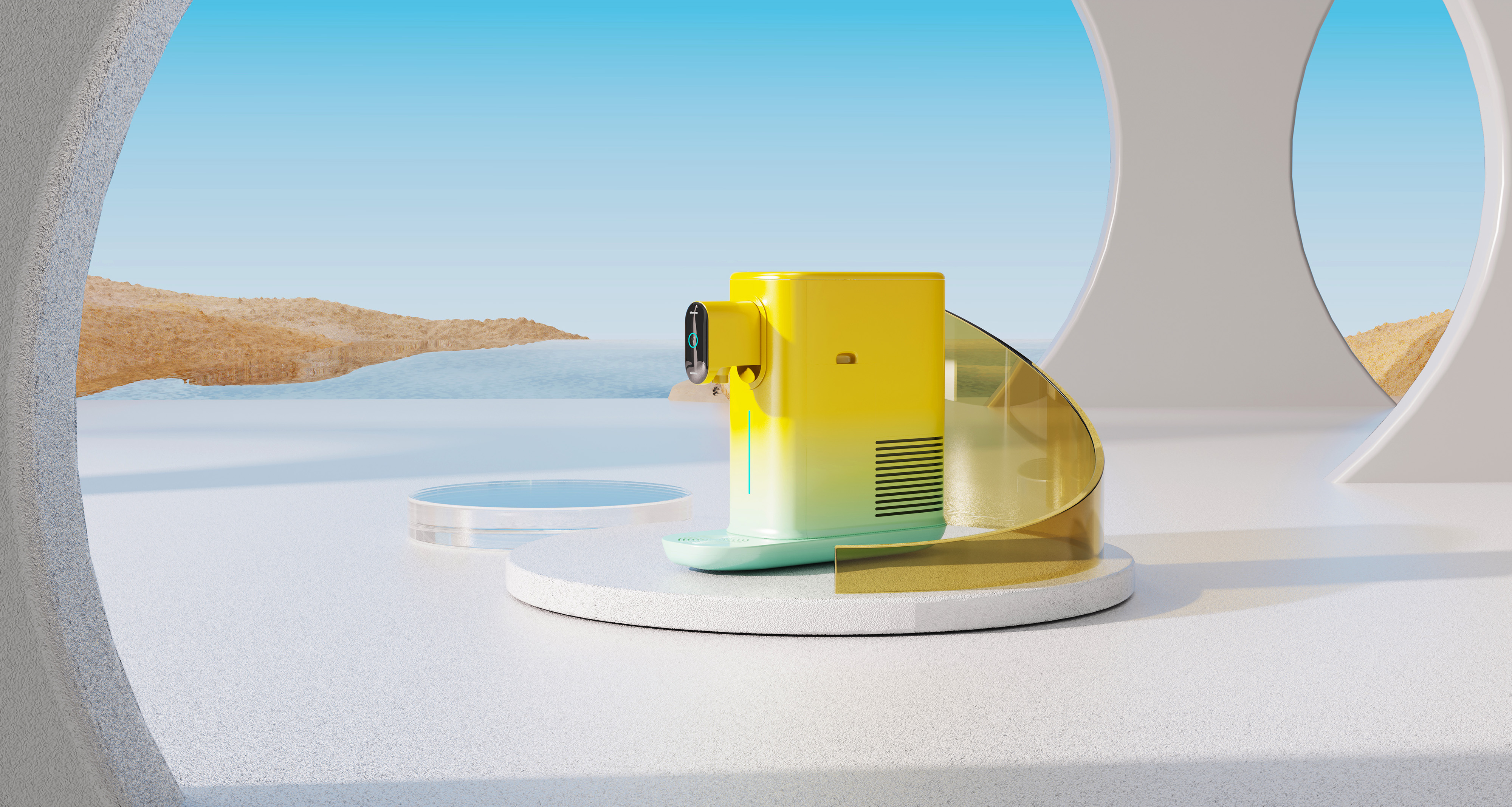 Keyshot rendering，Keyshot scene rendering，Render，industrial design，product design，