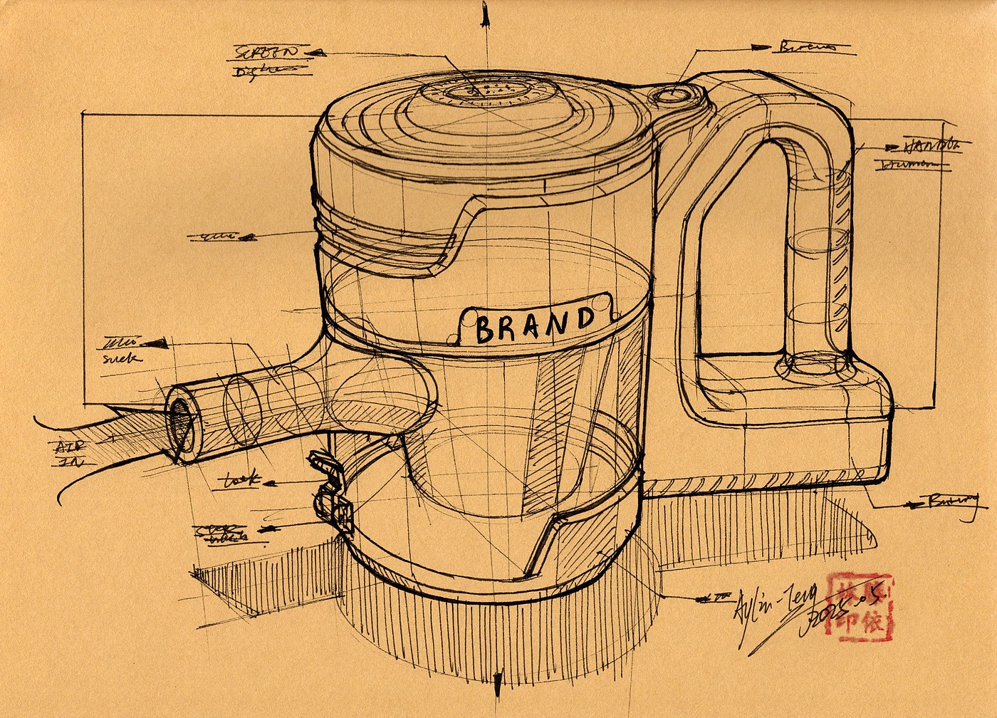 industrial design，product design，Hand drawn industrial design，Hand drawn product design，Postgraduate entrance examination for industrial design，Product design postgraduate entrance examination，Designer's Hand-painted Book，Dream-chasing Design Postgraduate Entrance Examination，