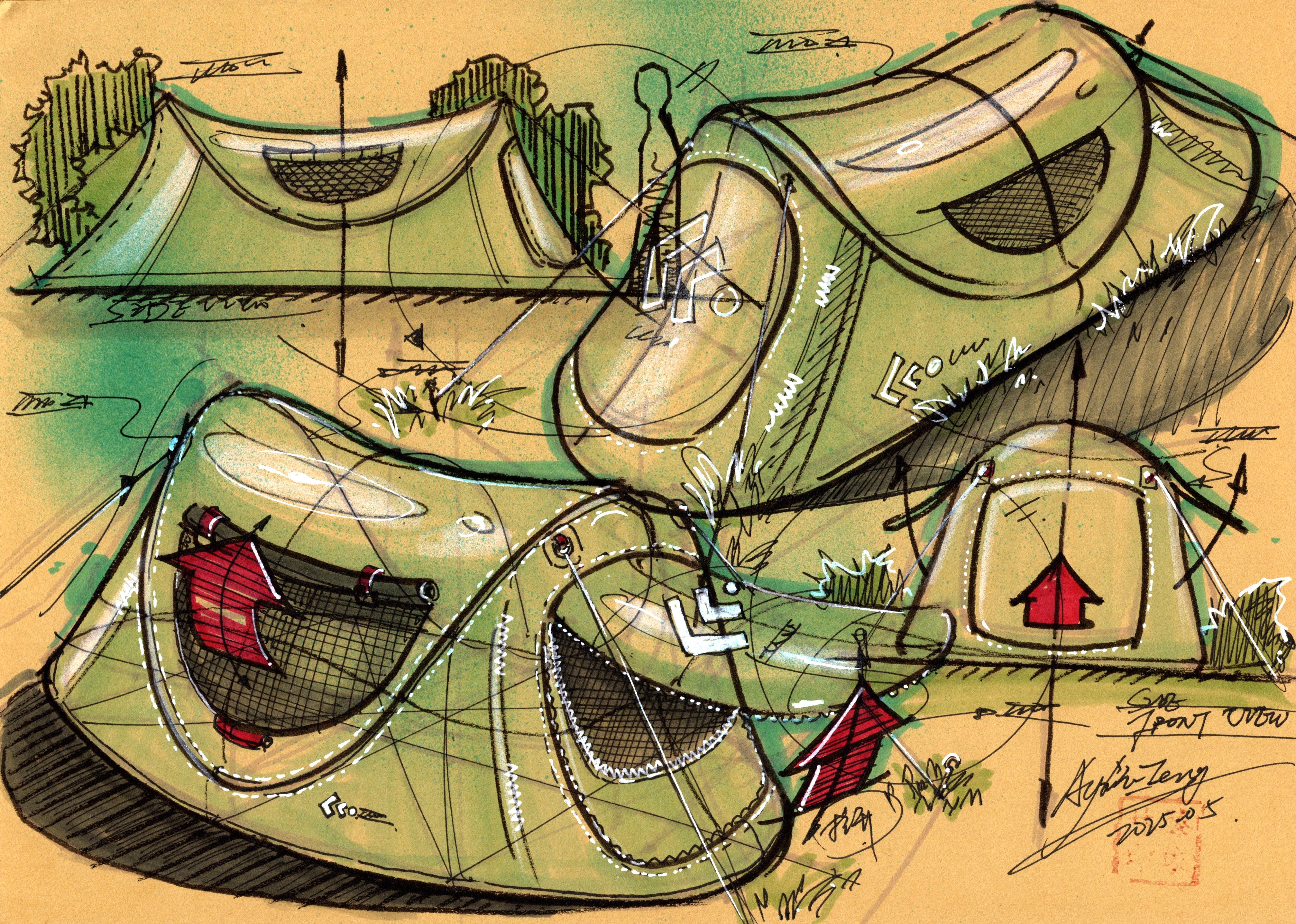 industrial design，product design，Hand drawn industrial design，Hand drawn product design，Postgraduate entrance examination for industrial design，Product design postgraduate entrance examination，Designer's Hand-painted Book，Dream-chasing Design Postgraduate Entrance Examination，