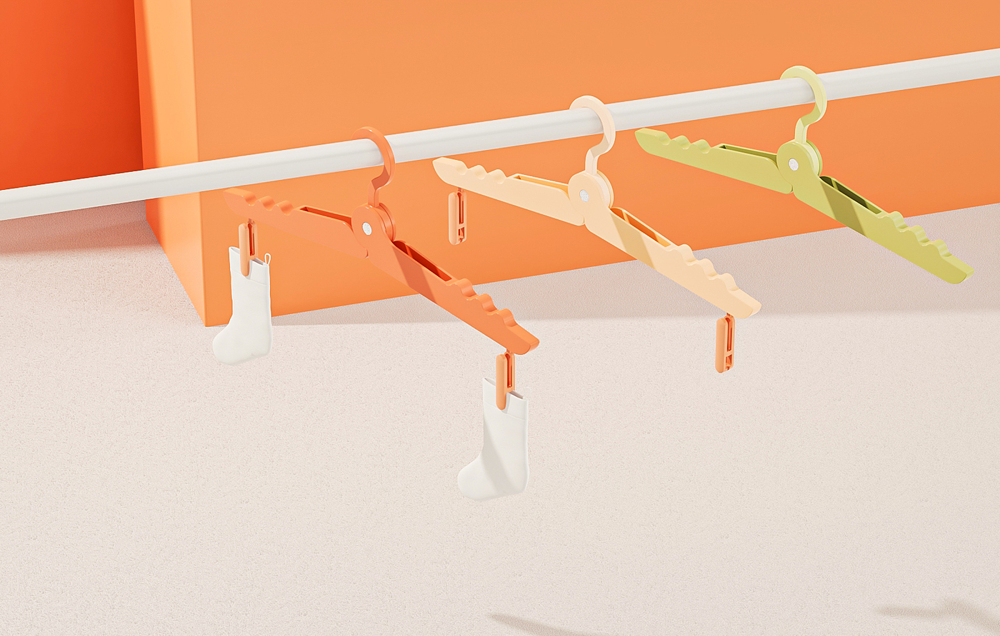 coat hanger，travel，fold，Portable，