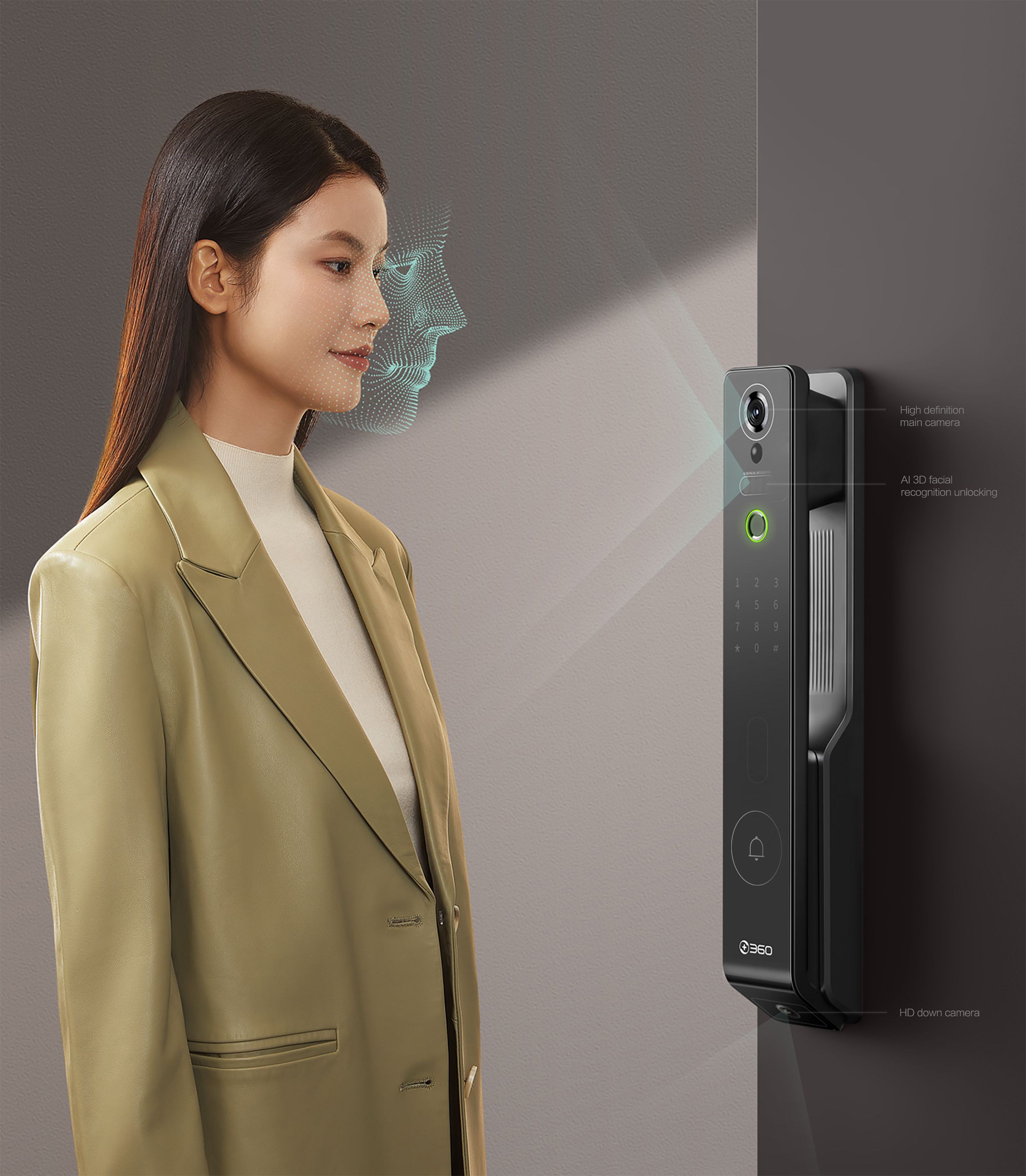 Intelligent door lock，