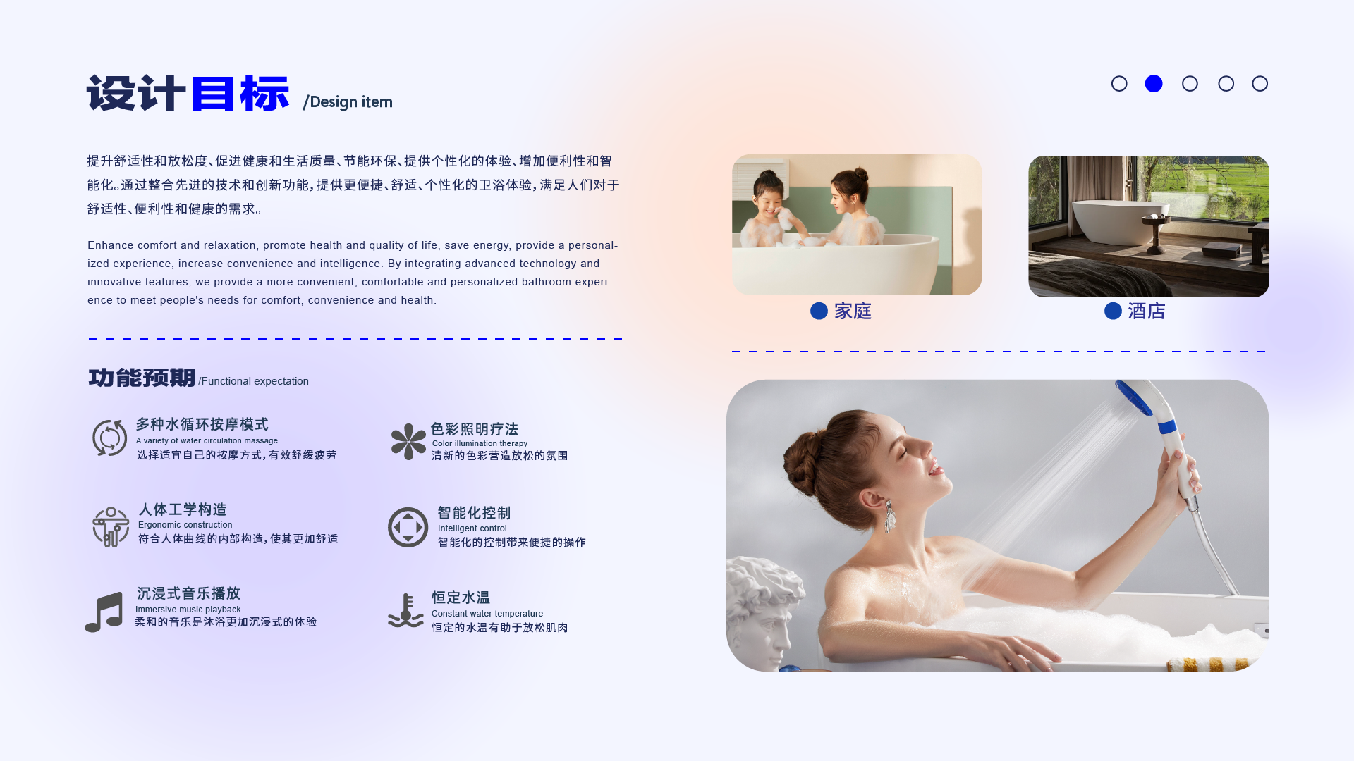 sample reels，Intelligent bathroom，bathtub，