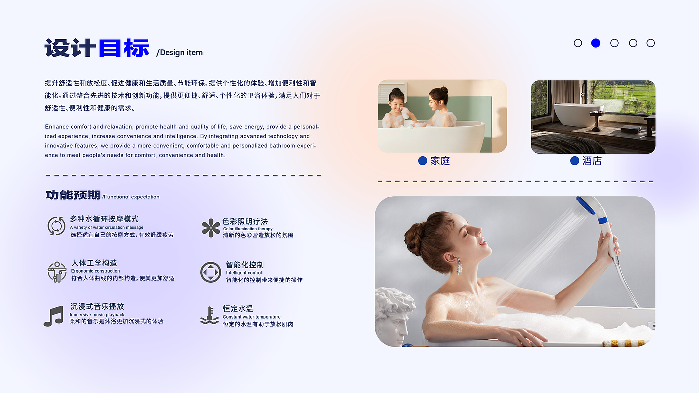 sample reels，Intelligent bathroom，bathtub，