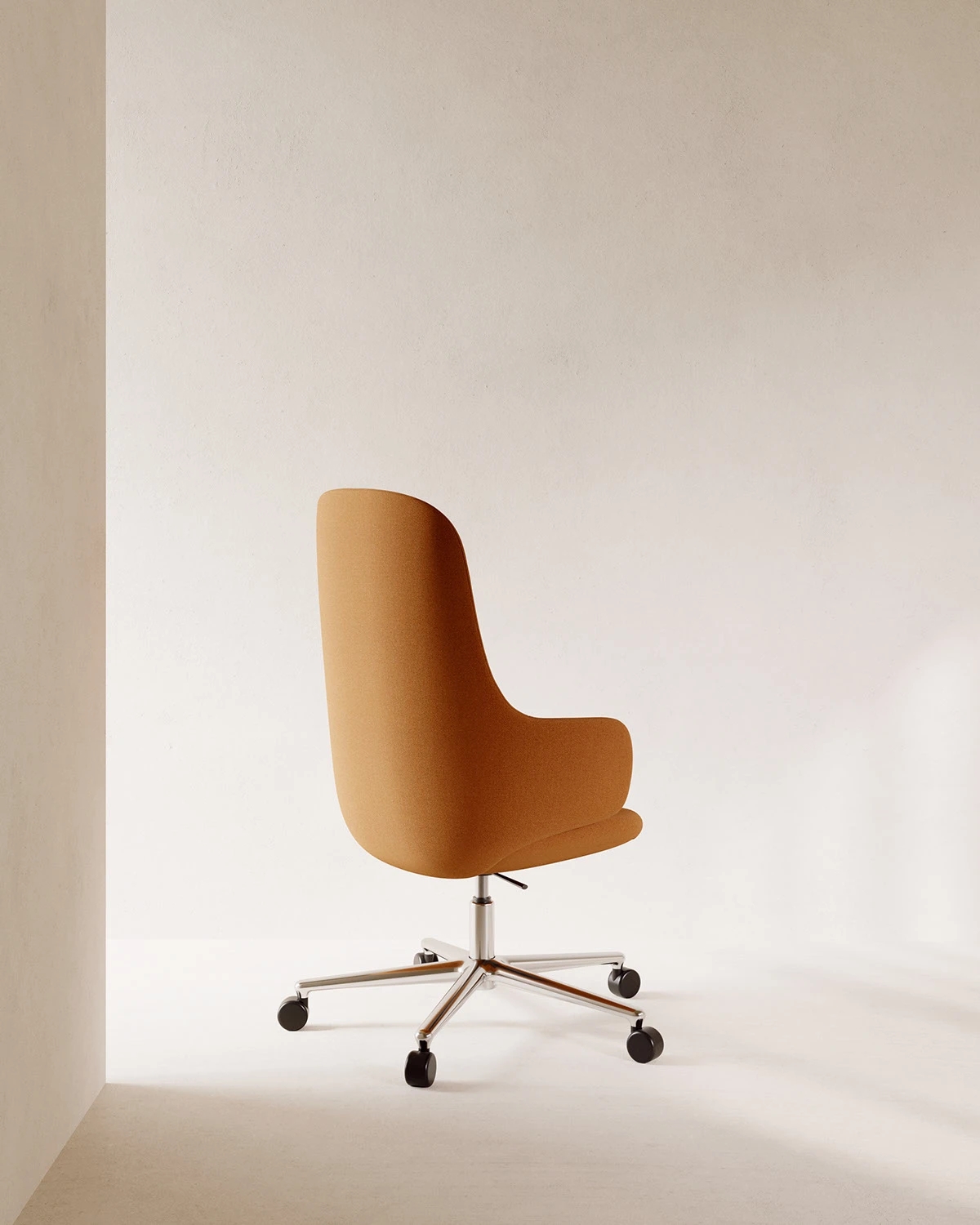 Sculpture armchair，Osko，Home scene，Balanced composition，