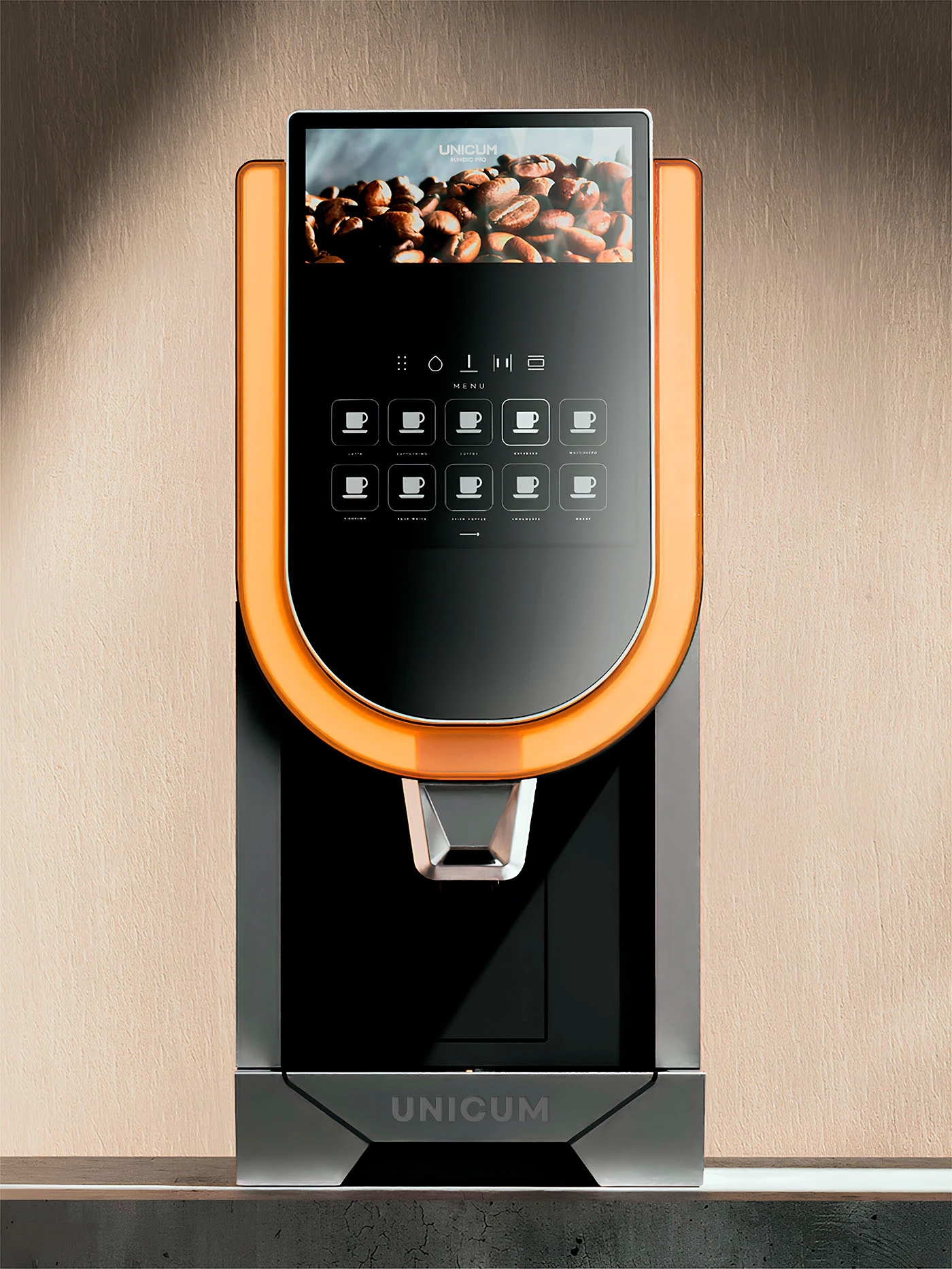 Coffee machine，HoReCa，Double grinder，intelligent sensor，Custom Coffee，