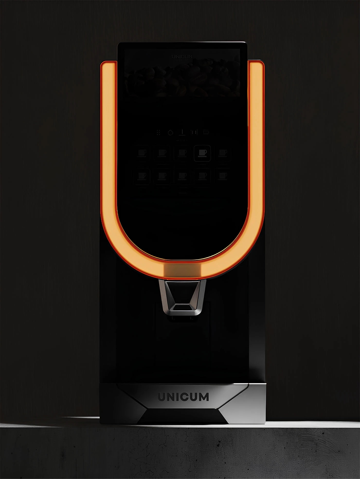 Coffee machine，HoReCa，Double grinder，intelligent sensor，Custom Coffee，