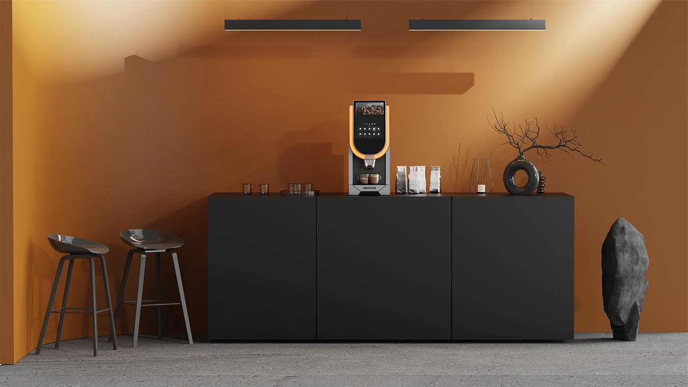 Coffee machine，HoReCa，Double grinder，intelligent sensor，Custom Coffee，