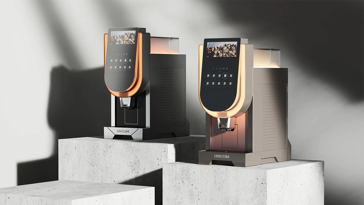 Coffee machine，HoReCa，Double grinder，intelligent sensor，Custom Coffee，