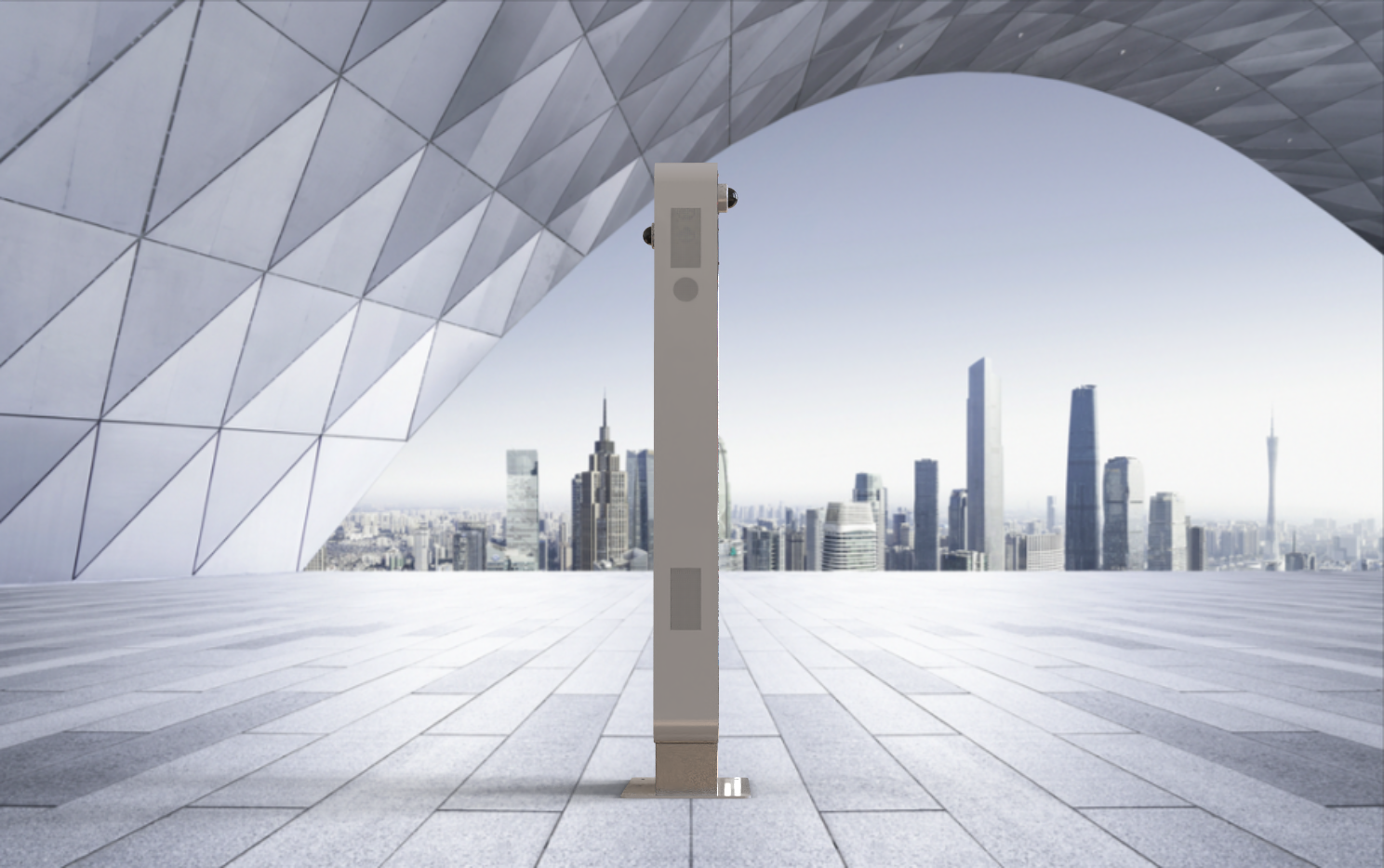 Outdoor advertising machine，Traffic electronic stop sign.，Outdoor Electronic Bus Stop，Outdoor display，