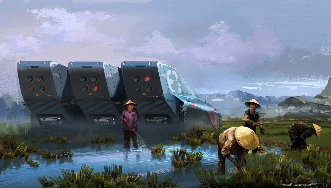 Harvest，transport，Harvester，Rural Automation，