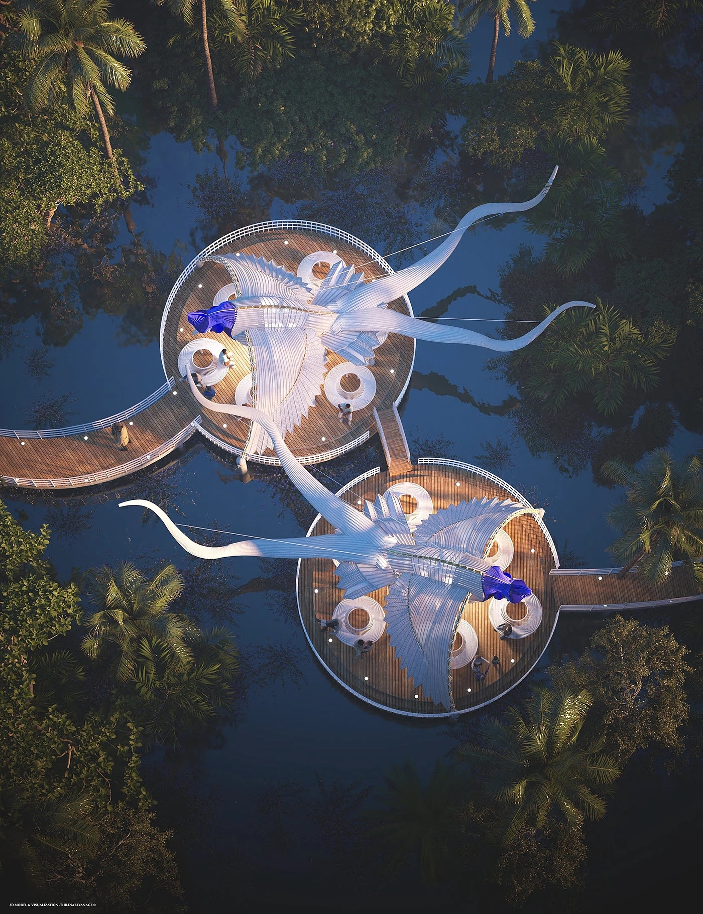 Wetland，Viewing platform，catcher，Cozy，Rest place，