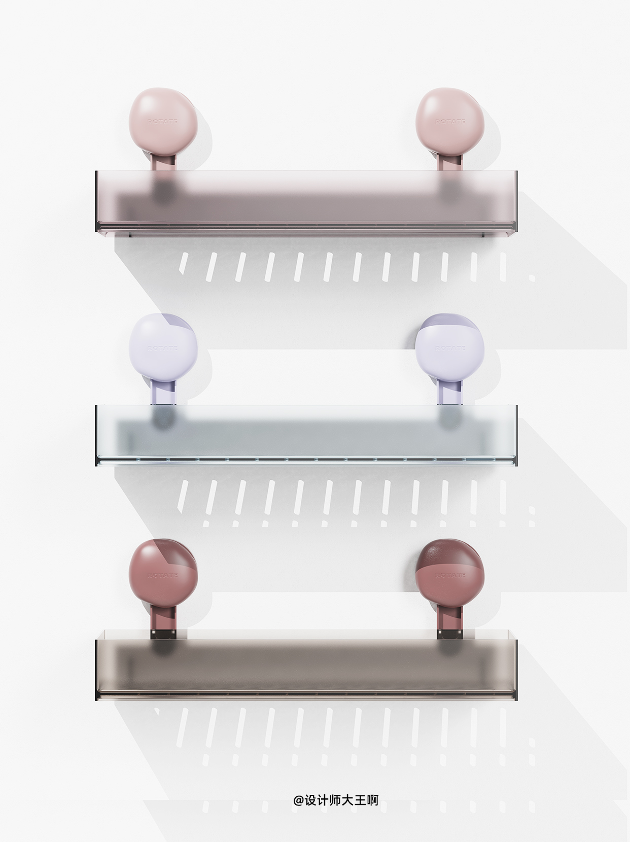 Wall mounted storage，Suction cup storage，Storage design，product design，Home design，Commodity Design，Storage design，Innovative design，