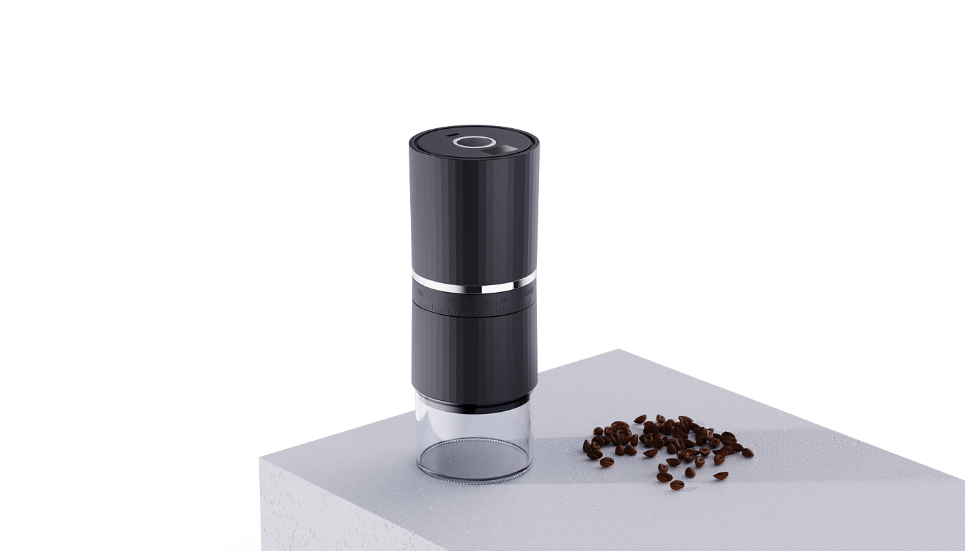 Coffee grinder，Coffee machine，Grinder，portable，Outdoor coffee machine，industrial design，coffee cup，