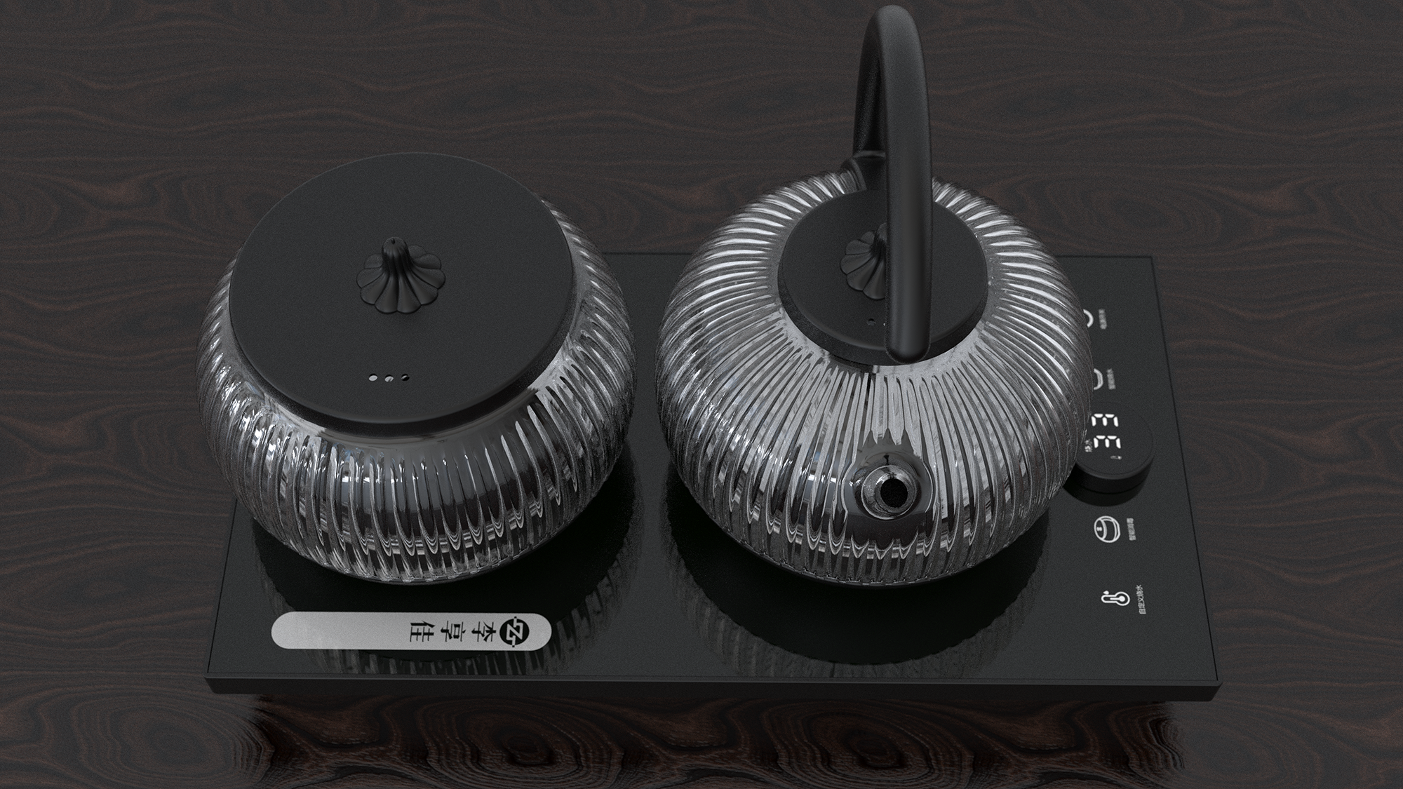 product design，Appearance design，industrial design，Electric kettle，Boiling teapot，Lifting beam pot，