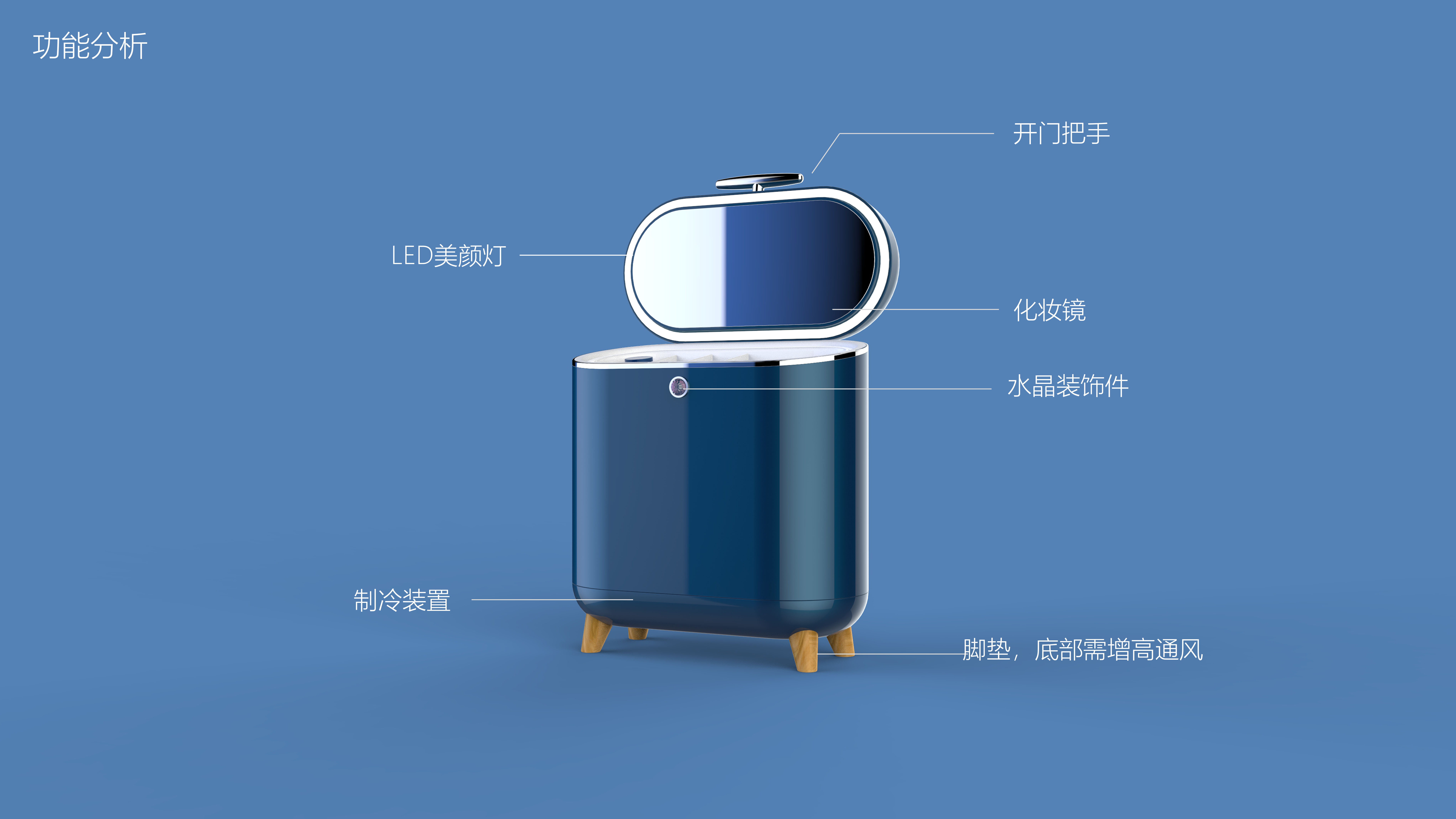 Small refrigerator，Cosmetics small refrigerator,，Mobile small refrigerator，Car small refrigerator，storage box，Cosmetic storage box，Original design，