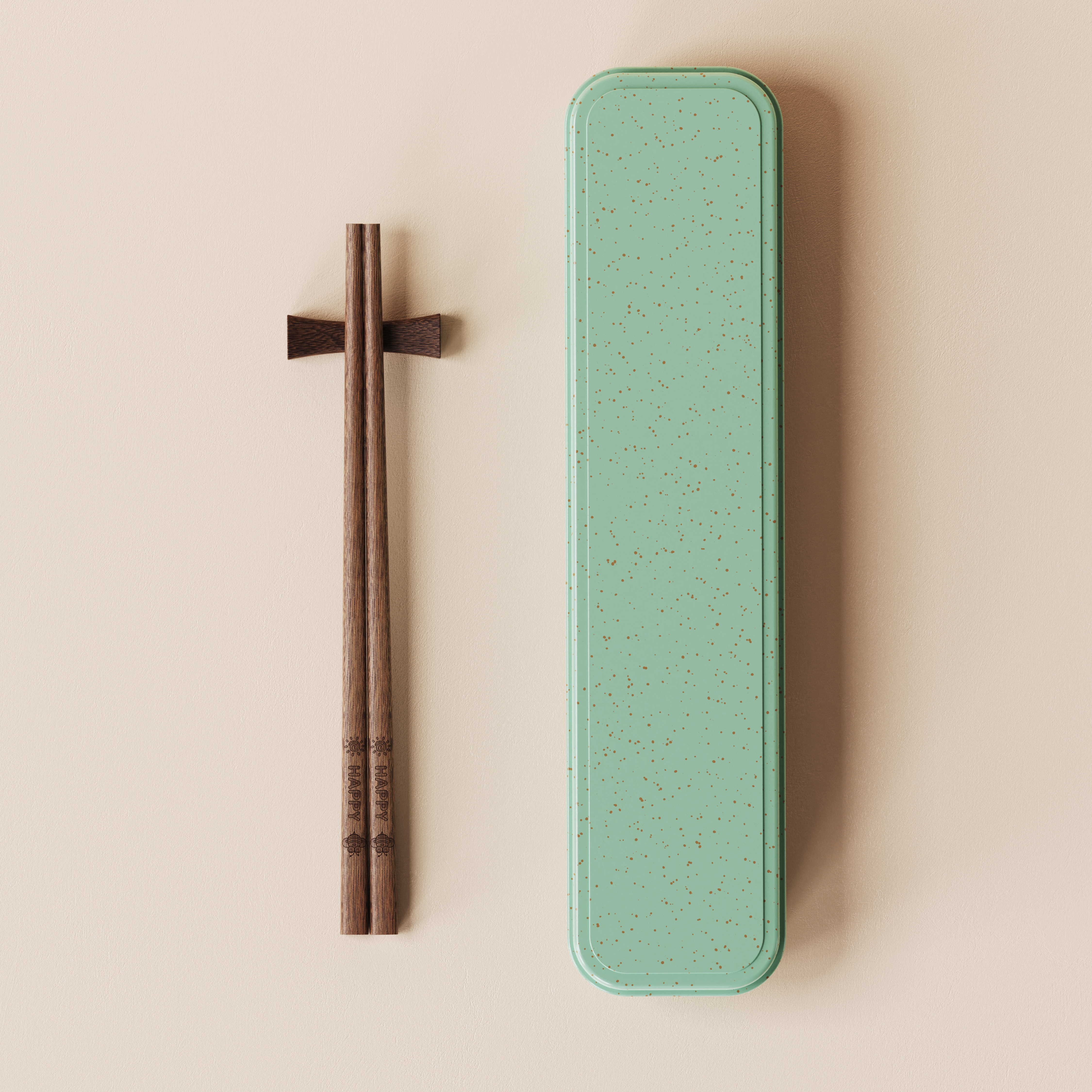 Chopsticks realistic rendering，Details page renderings，Original design，