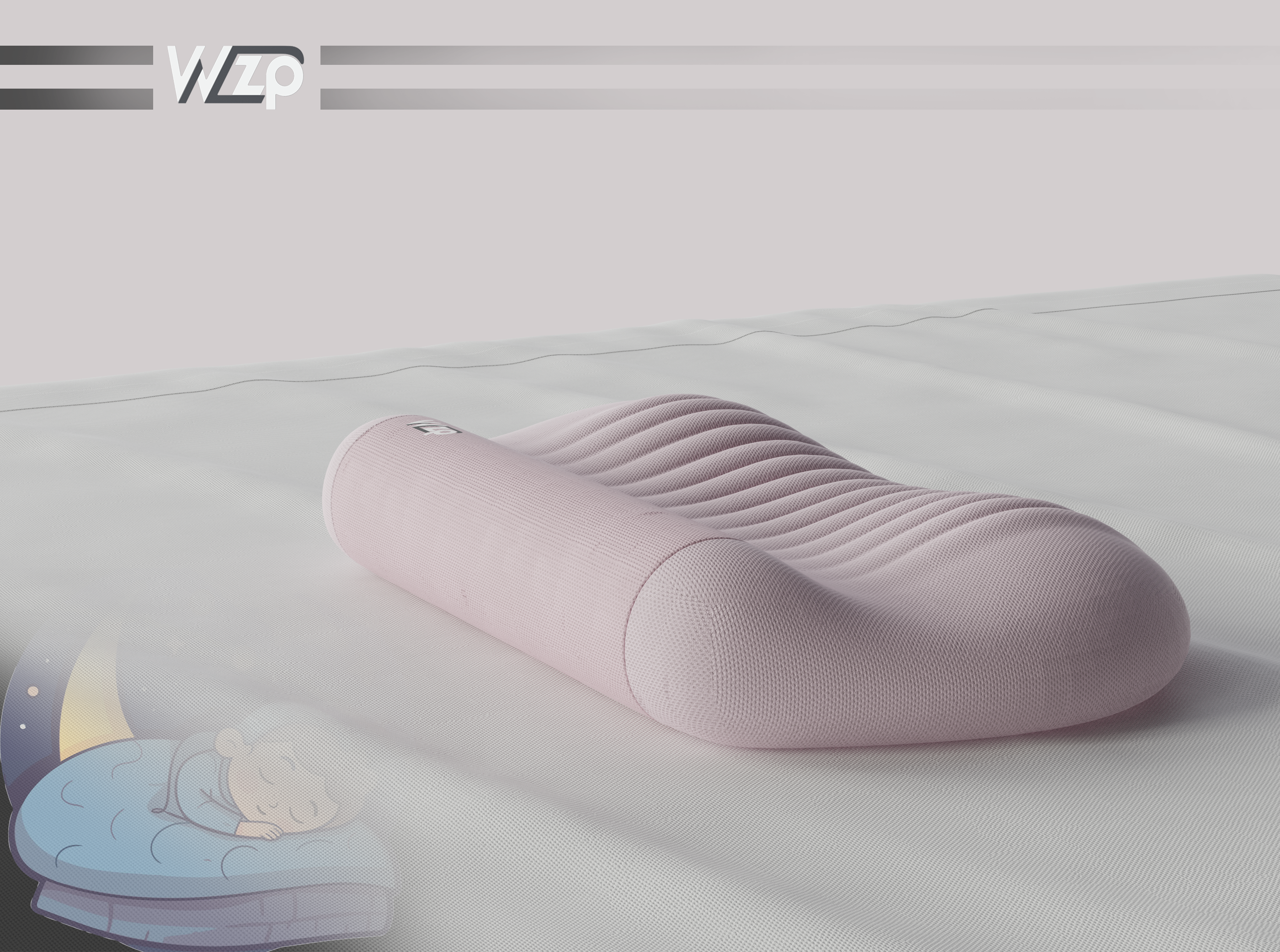 Bionics Design ，Pillow Design，Memory cotton products，pillow，Cervical vertebra repair pillow，Butterfly Pillow，Creative product design，originality，