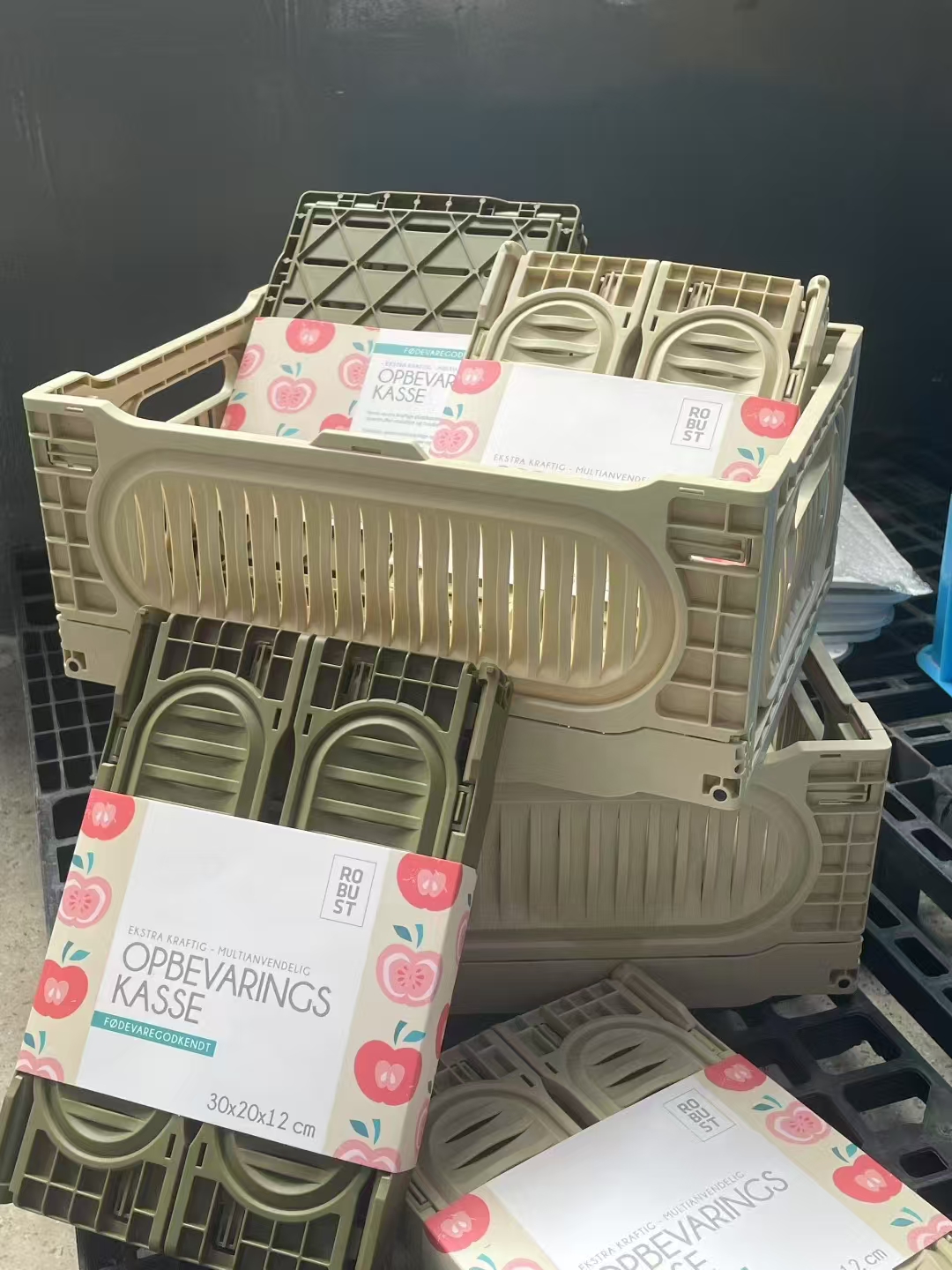 Industrial wind，Folding storage box，outdoors，Finishing box，