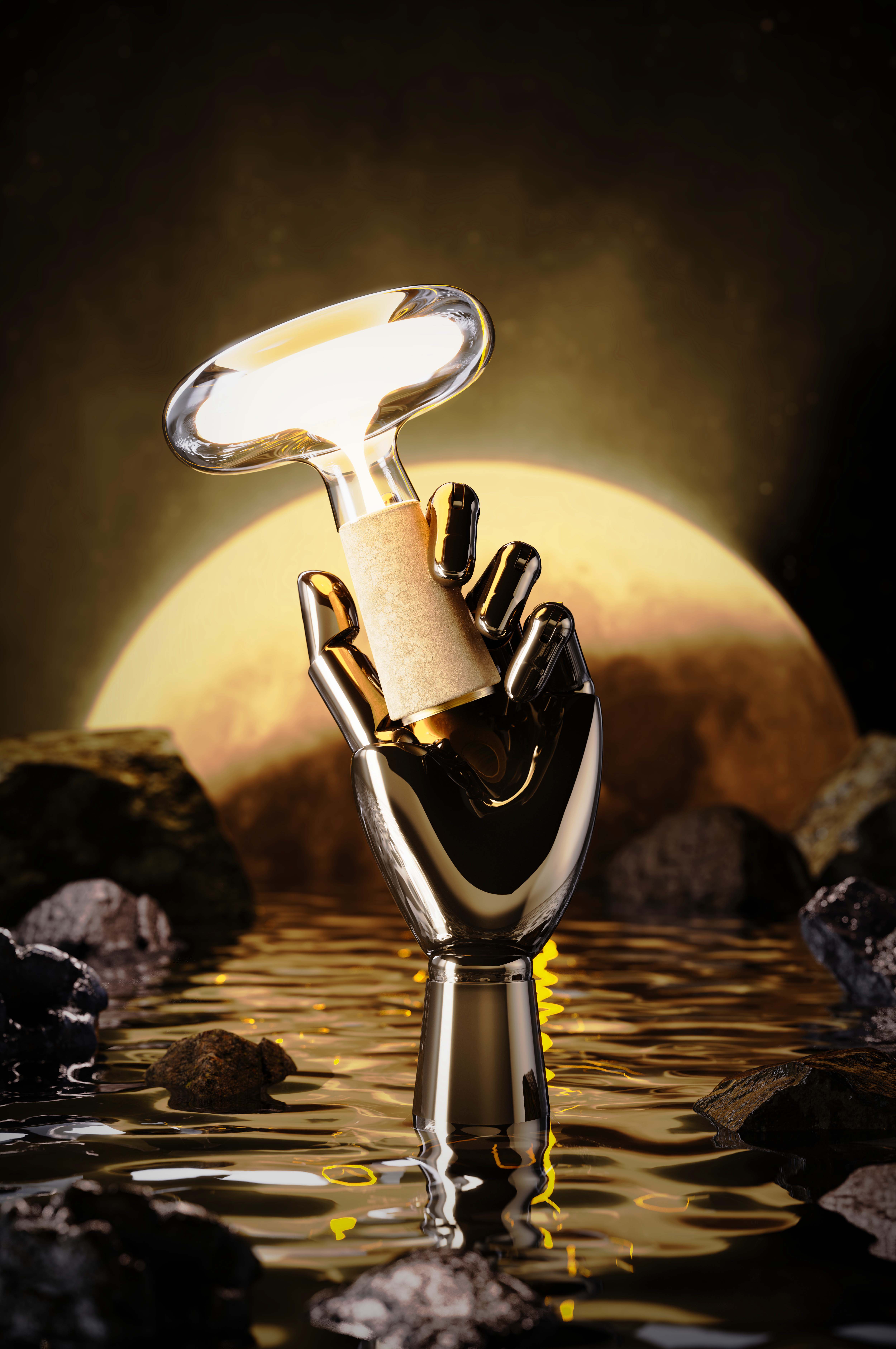 Keyshot rendering，Keyshot scene rendering，Render，industrial design，product design，