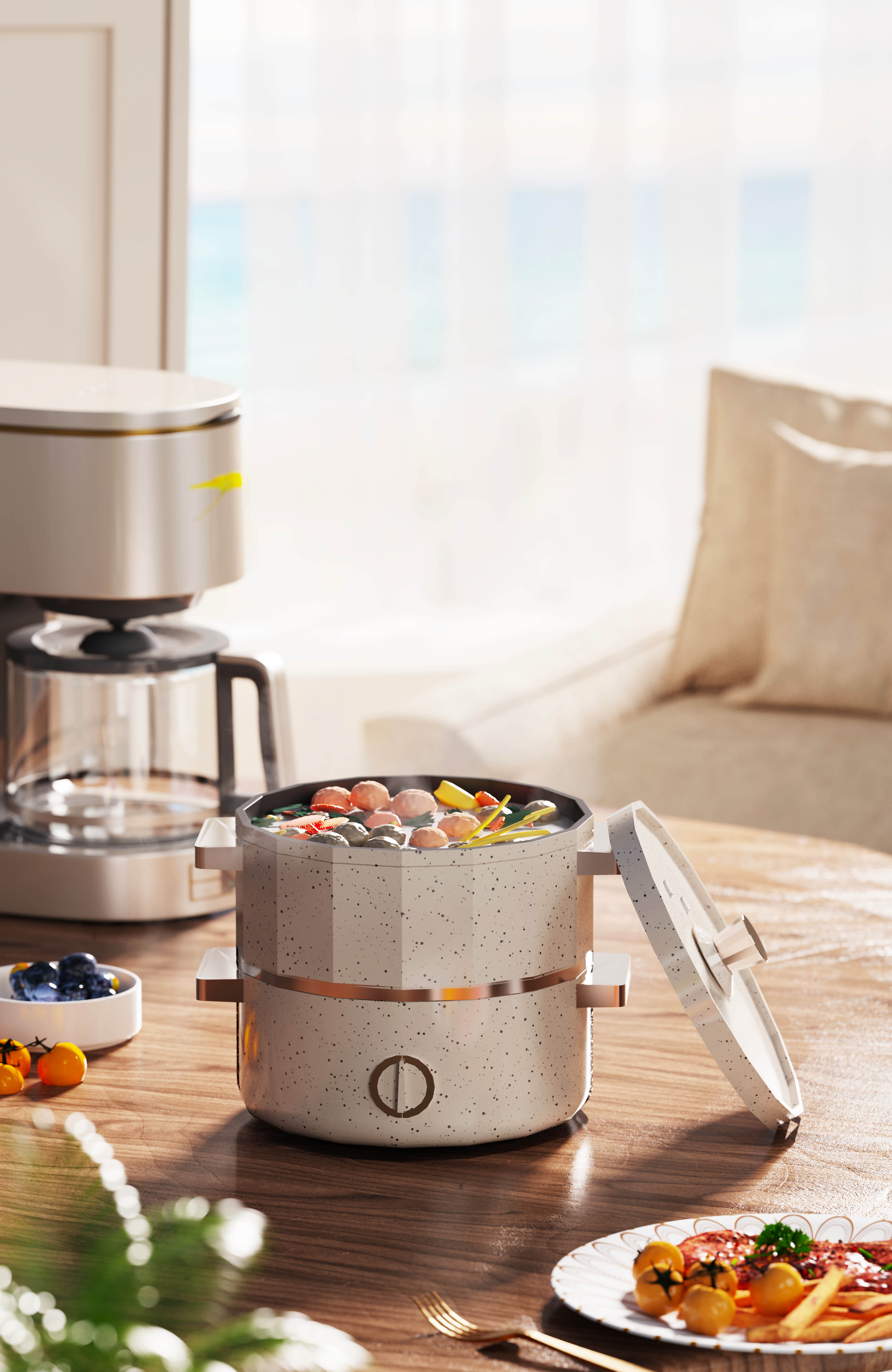 Keyshot rendering，Keyshot scene rendering，Render，industrial design，product design，