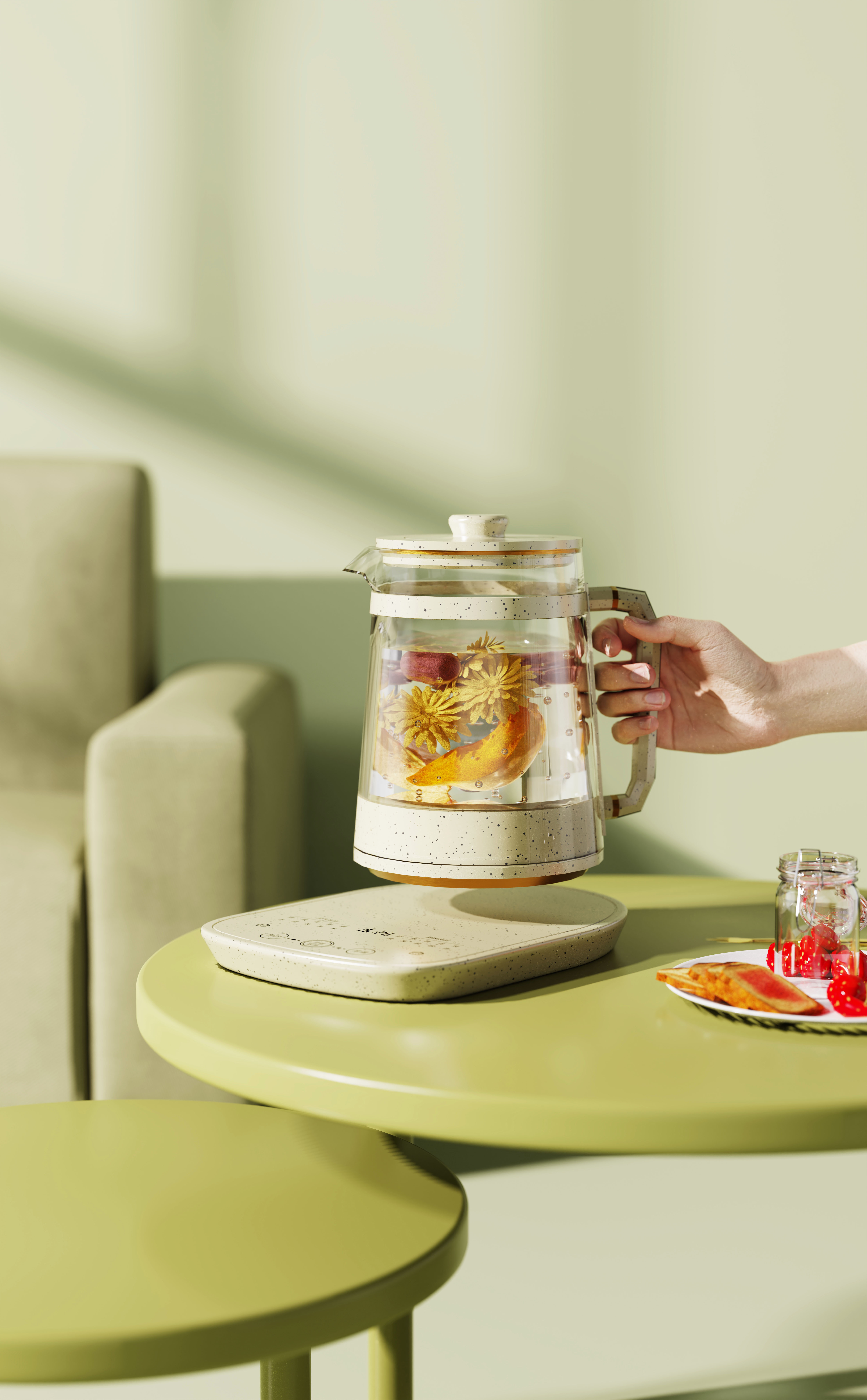 Keyshot rendering，Keyshot scene rendering，Render，industrial design，product design，