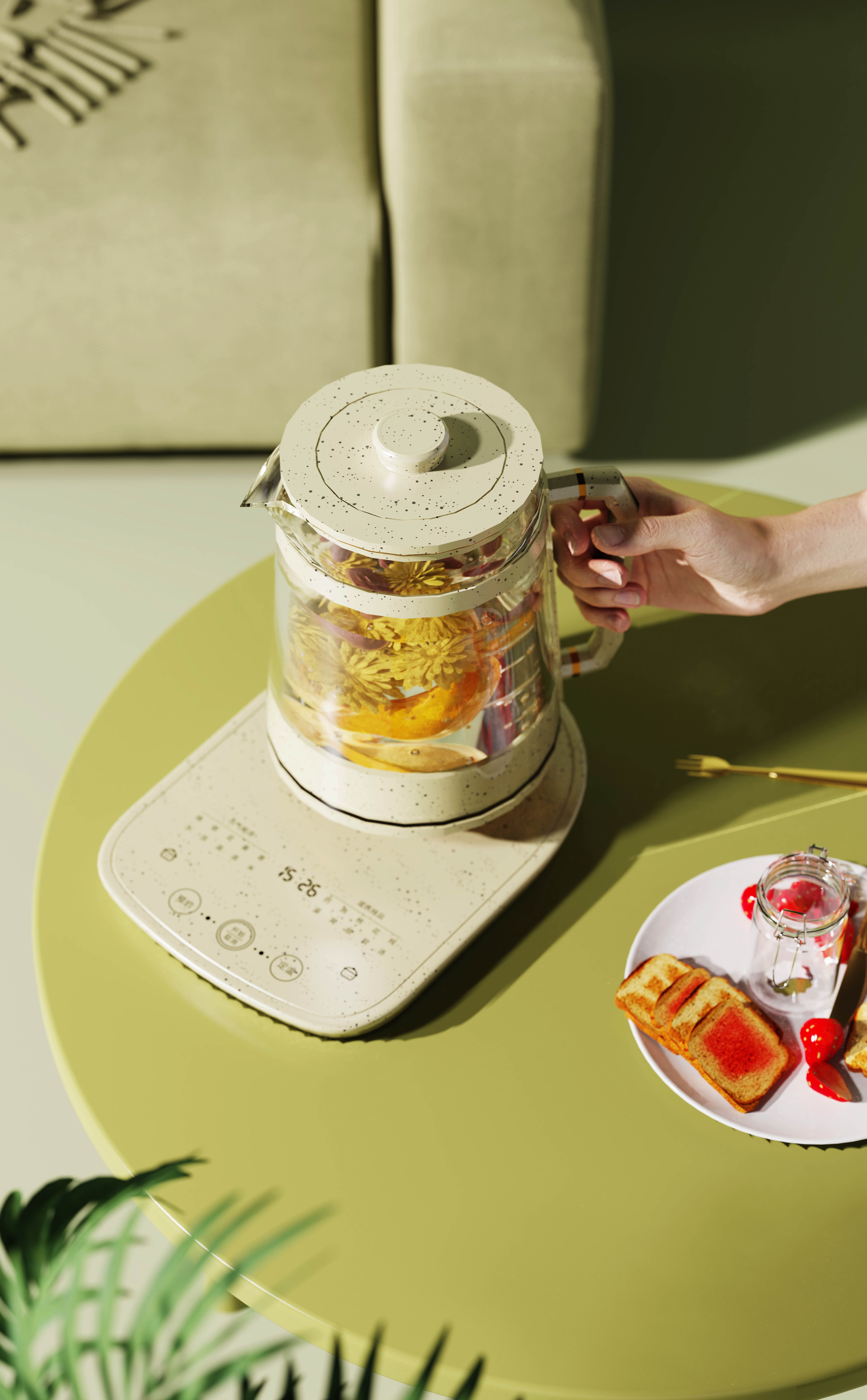 Keyshot rendering，Keyshot scene rendering，Render，industrial design，product design，