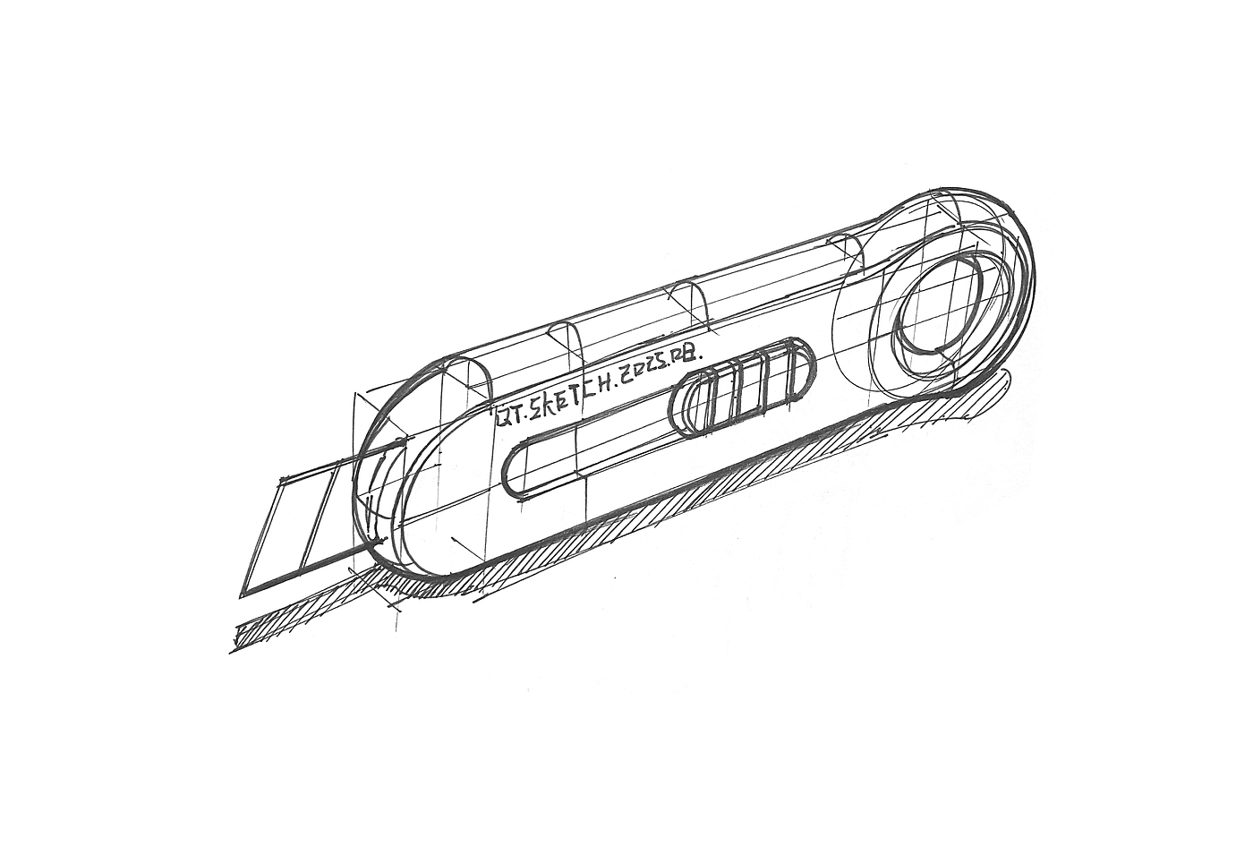 Product design hand-painted, industrial design hand-painted, needle pen hand-painted,，