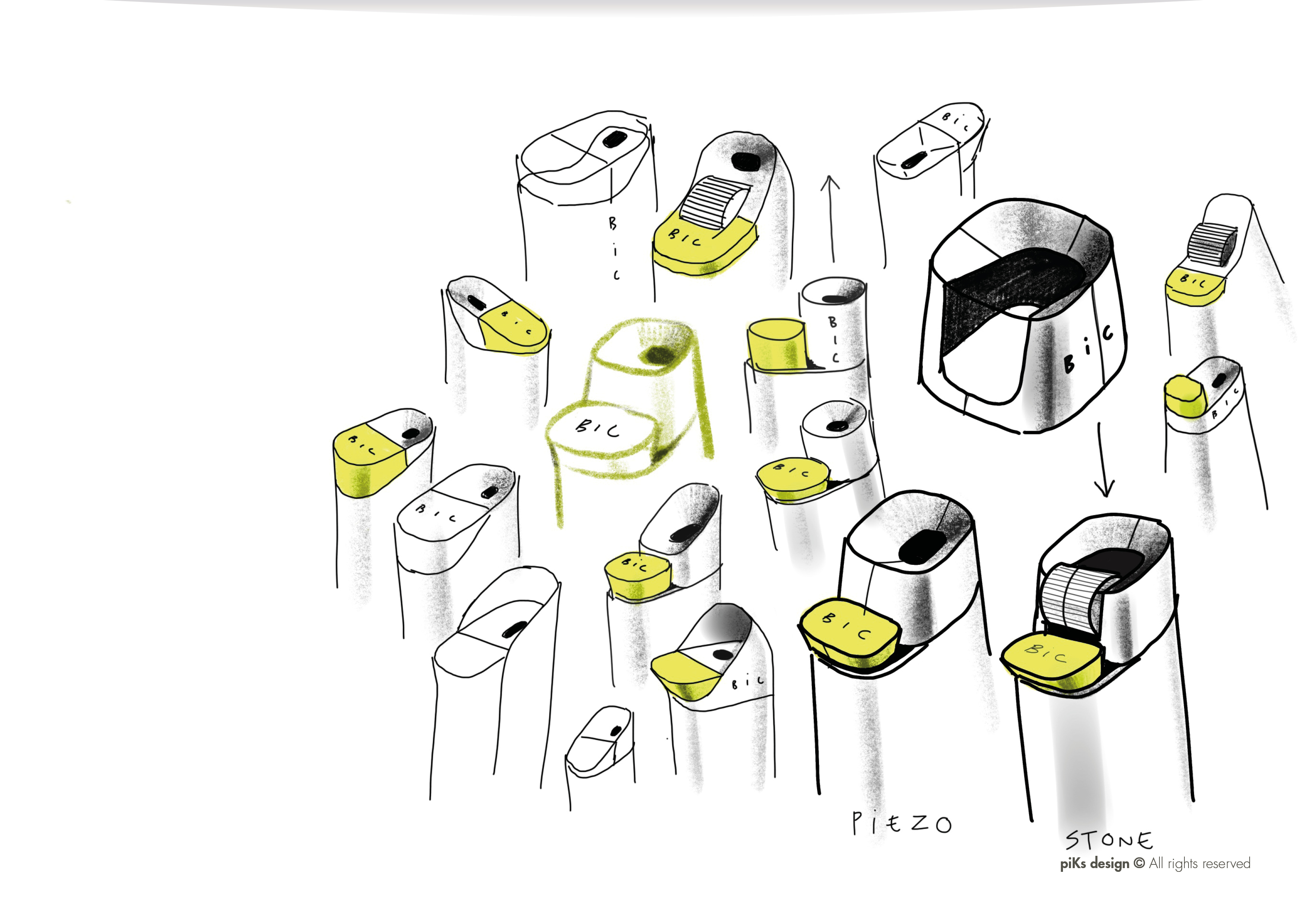 lighter，colour，BIC™ Lighter，bic lighter ，