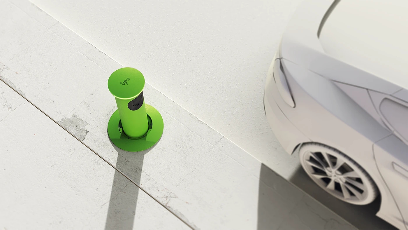 ChargeUP，Car charging，modularization，Urban Infrastructure，Sustainable transportation，