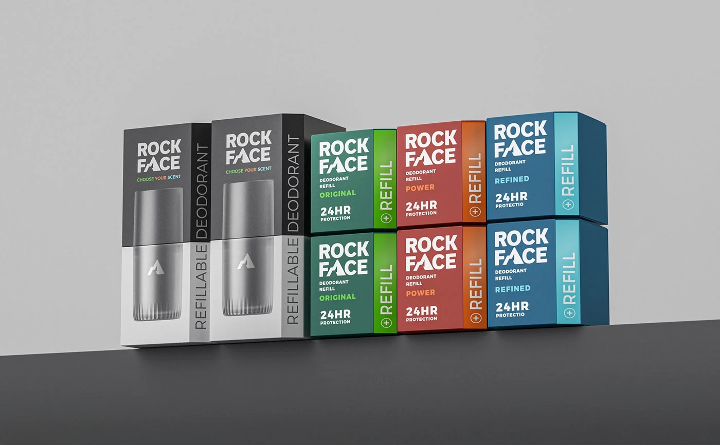 Rock Face，Deodorant，Lasting Fragrance，Natural Ingredients，