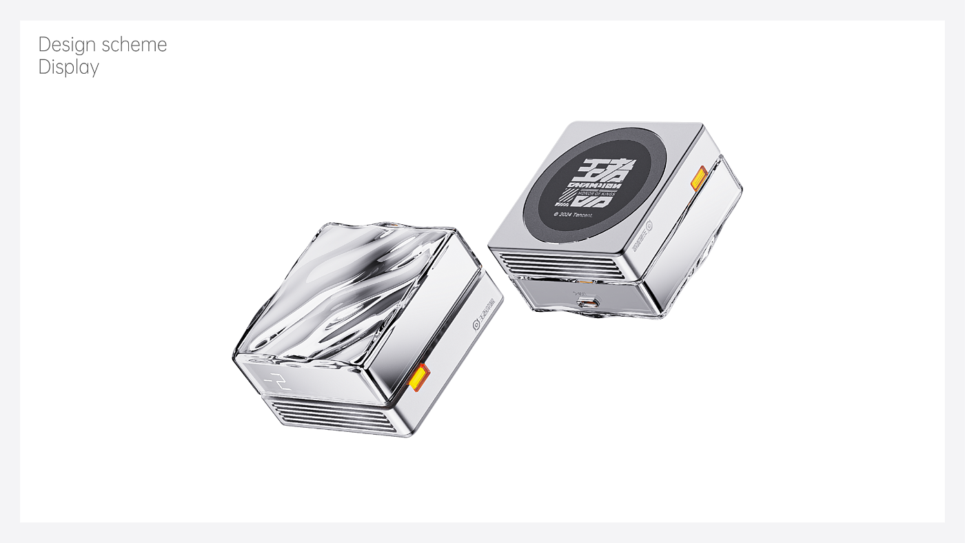 Mobile Accessories，3c，radiator，cmf，transparent，Simplicity，refrigeration，Metal，