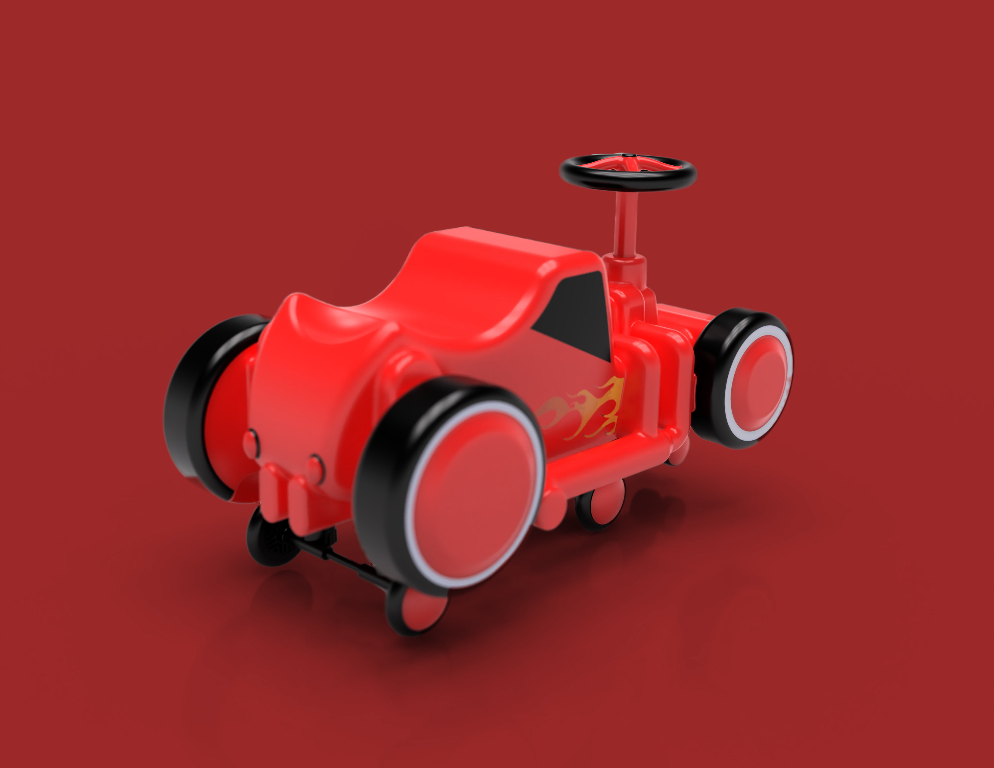 Italian original design，Emotional design，swing car，Children design，Children's Toys，product design，industrial design，Italian original design，Emotional design，